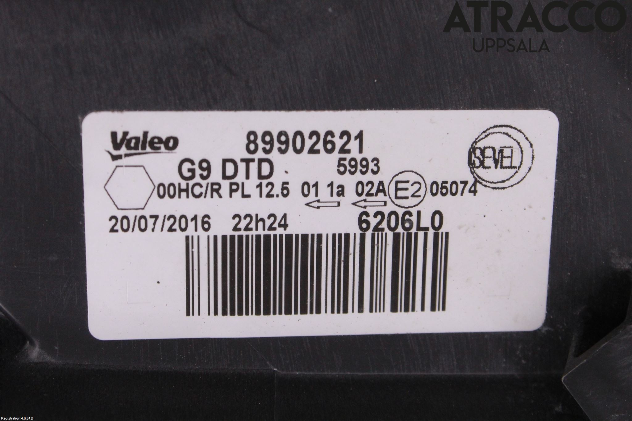 Fiat SCUDO 07-16 Frontlykt Høyre