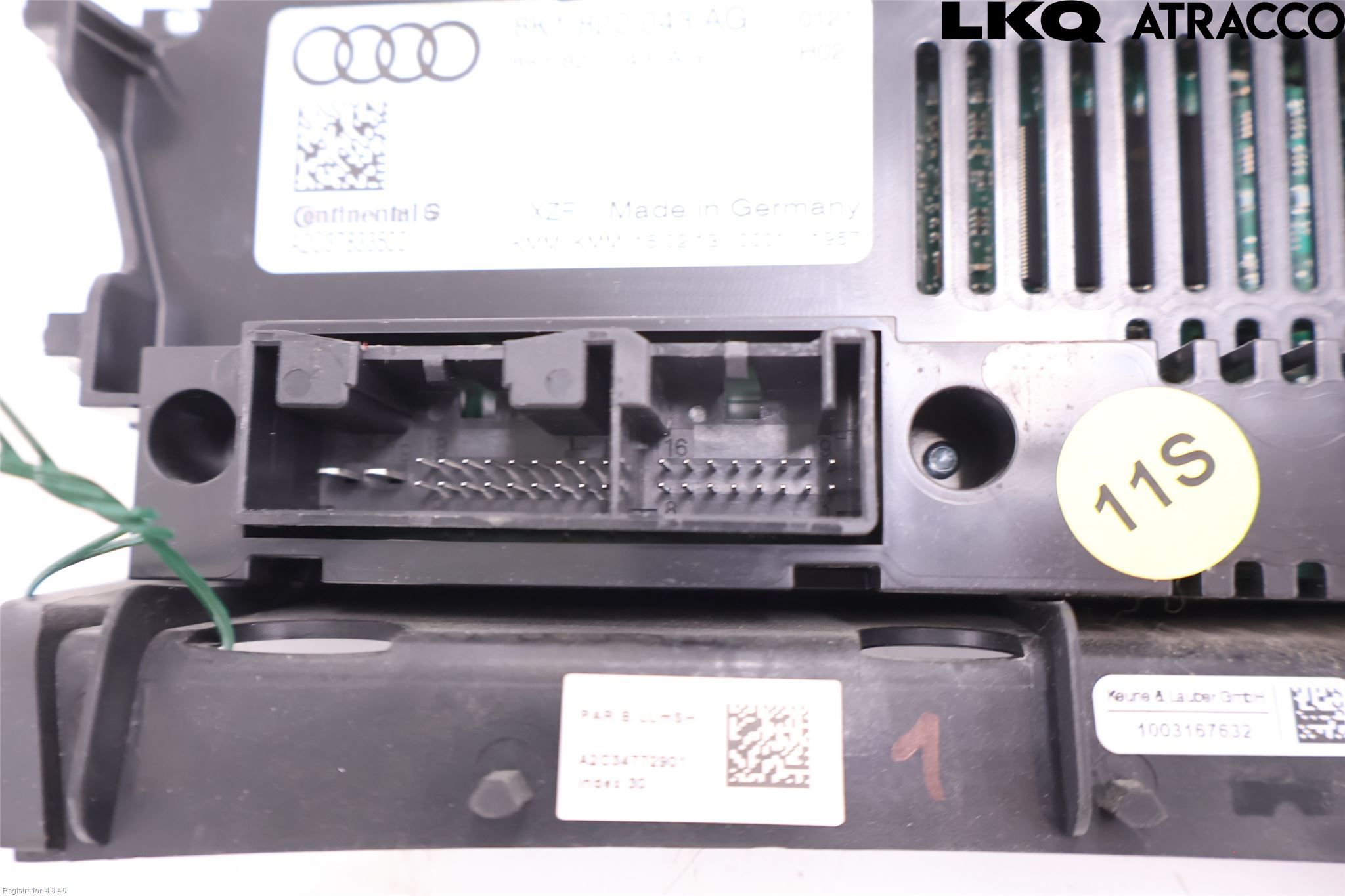Audi A4 12-15 Varme Ac Betjening-Display