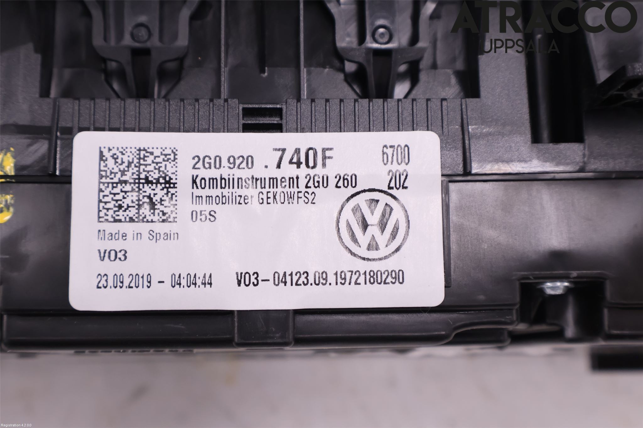 Volkswagen VW T-CROSS 19- Instr Kombinert