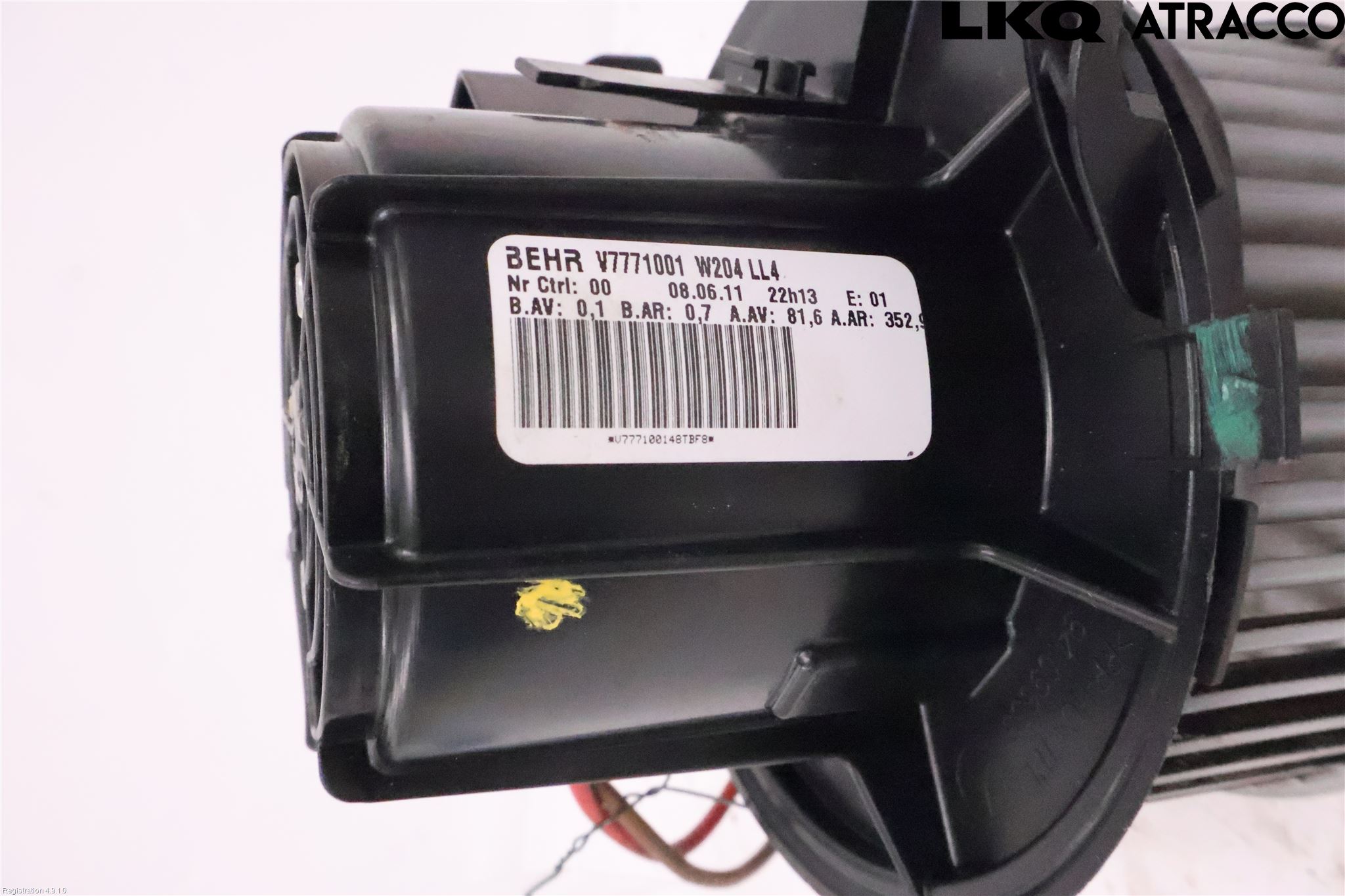 Mercedes-Benz MB E-KLASS (W212) 09-16 Varmeapparat Viftemotor