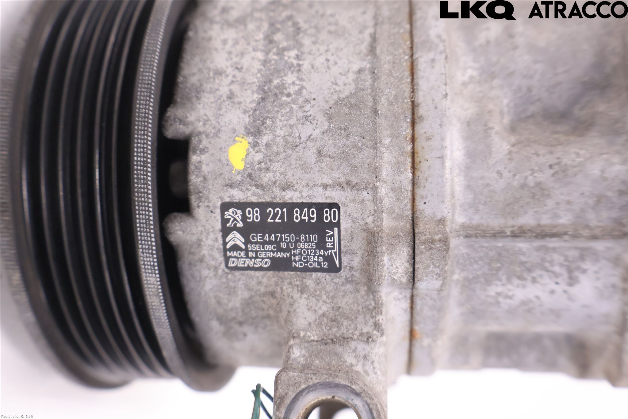 Peugeot 2008 13-20 Varme Ac Kompressor