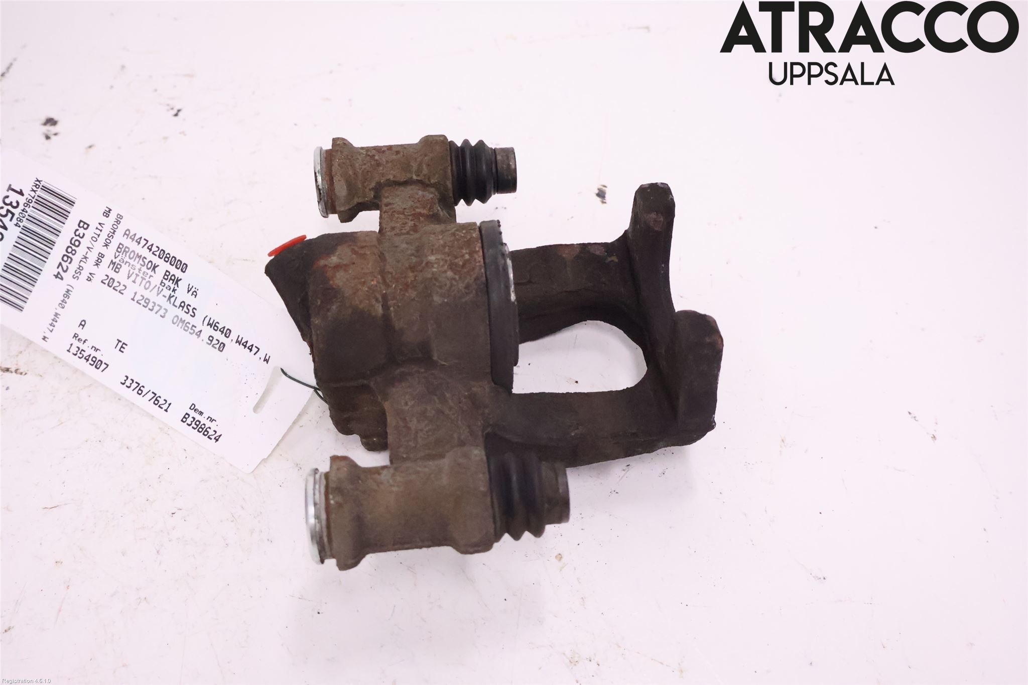Mercedes-Benz MB VITO/V-KLASS (W640,W447,W448) 14- Bremsecaliper Bak Venstre