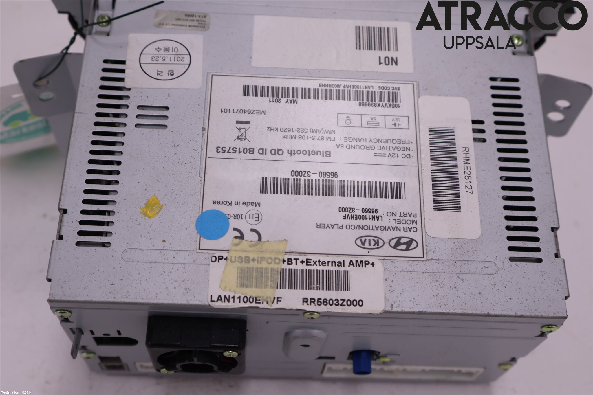 Hyundai i40 08-15 Stereo Radio Med Cd