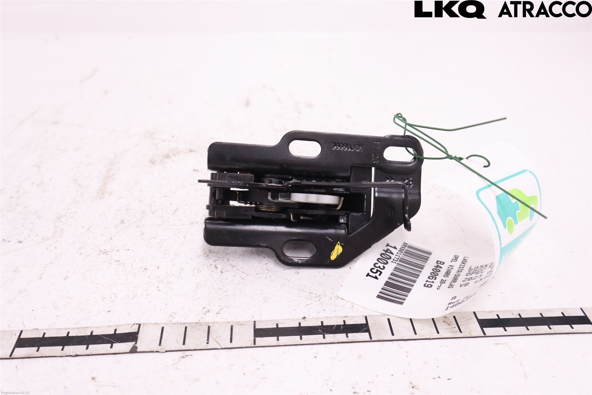 Opel VIVARO 20- Dørlås - Låsekasse