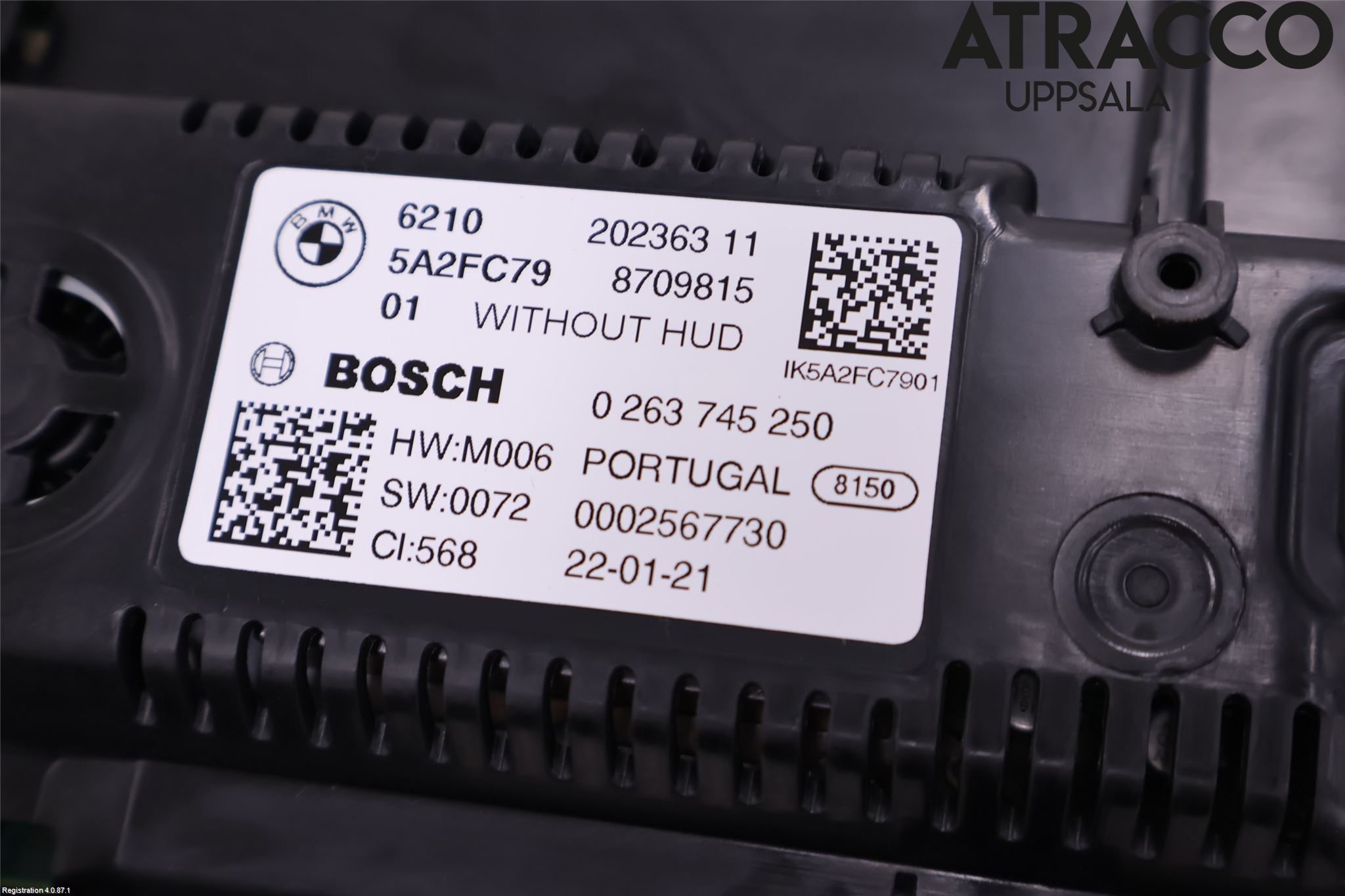 BMW 5 G30/G31/F90 17-23 Instr Kombinert