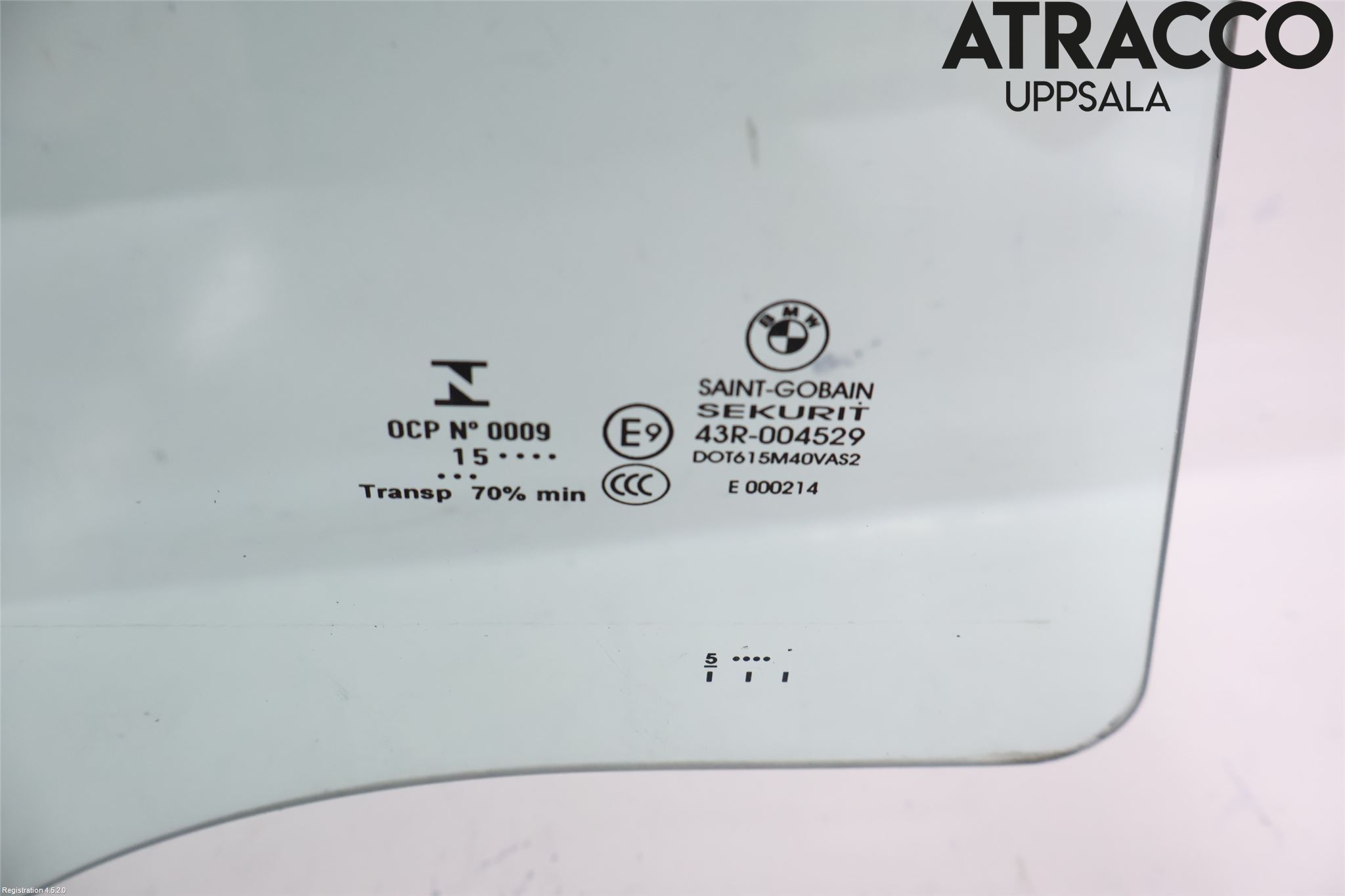 BMW X3 F25 10-17 Dørrute Bak Høyre 4Dørs