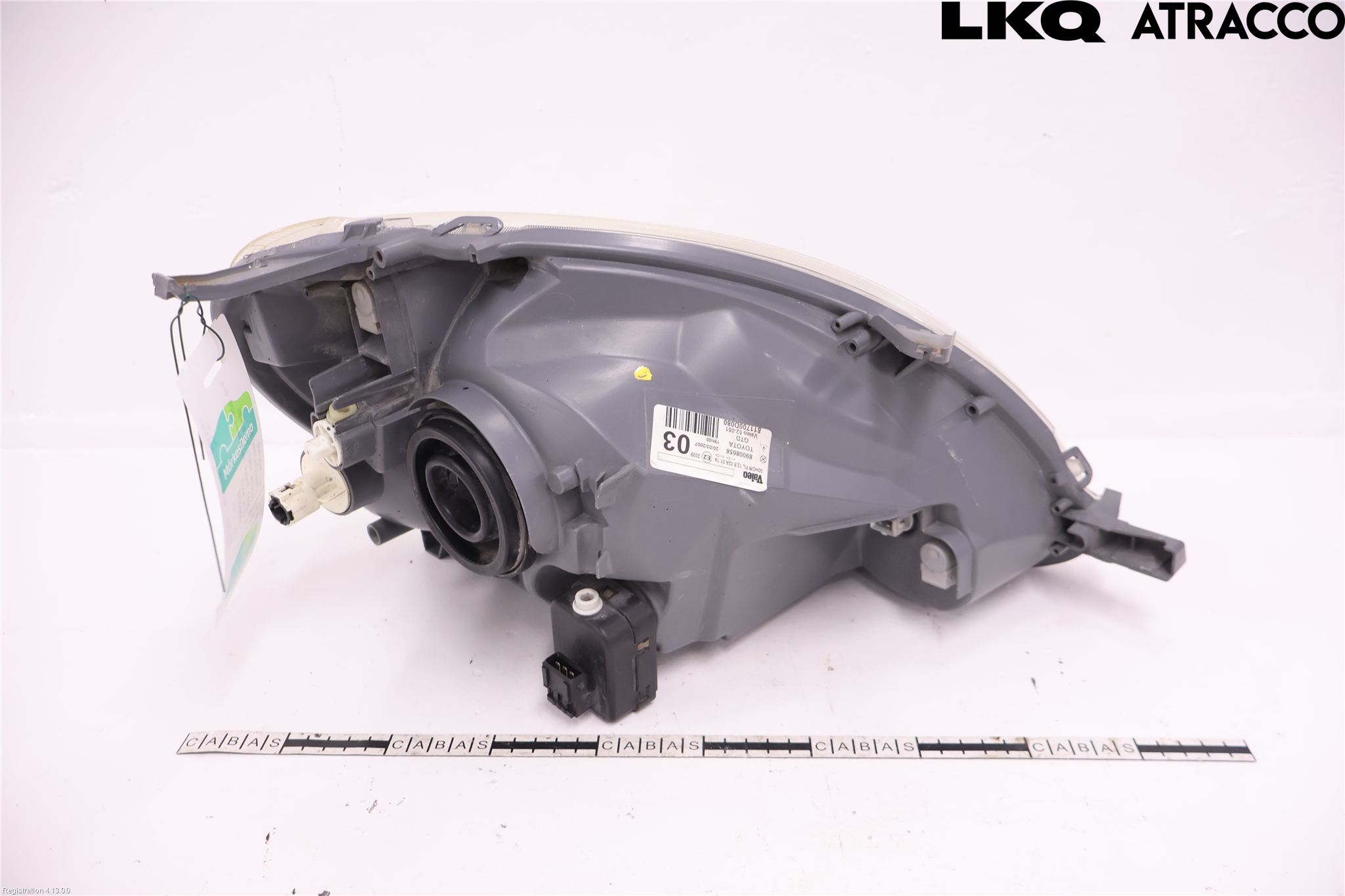 Toyota YARIS P1 03-05 Frontlykt Venstre