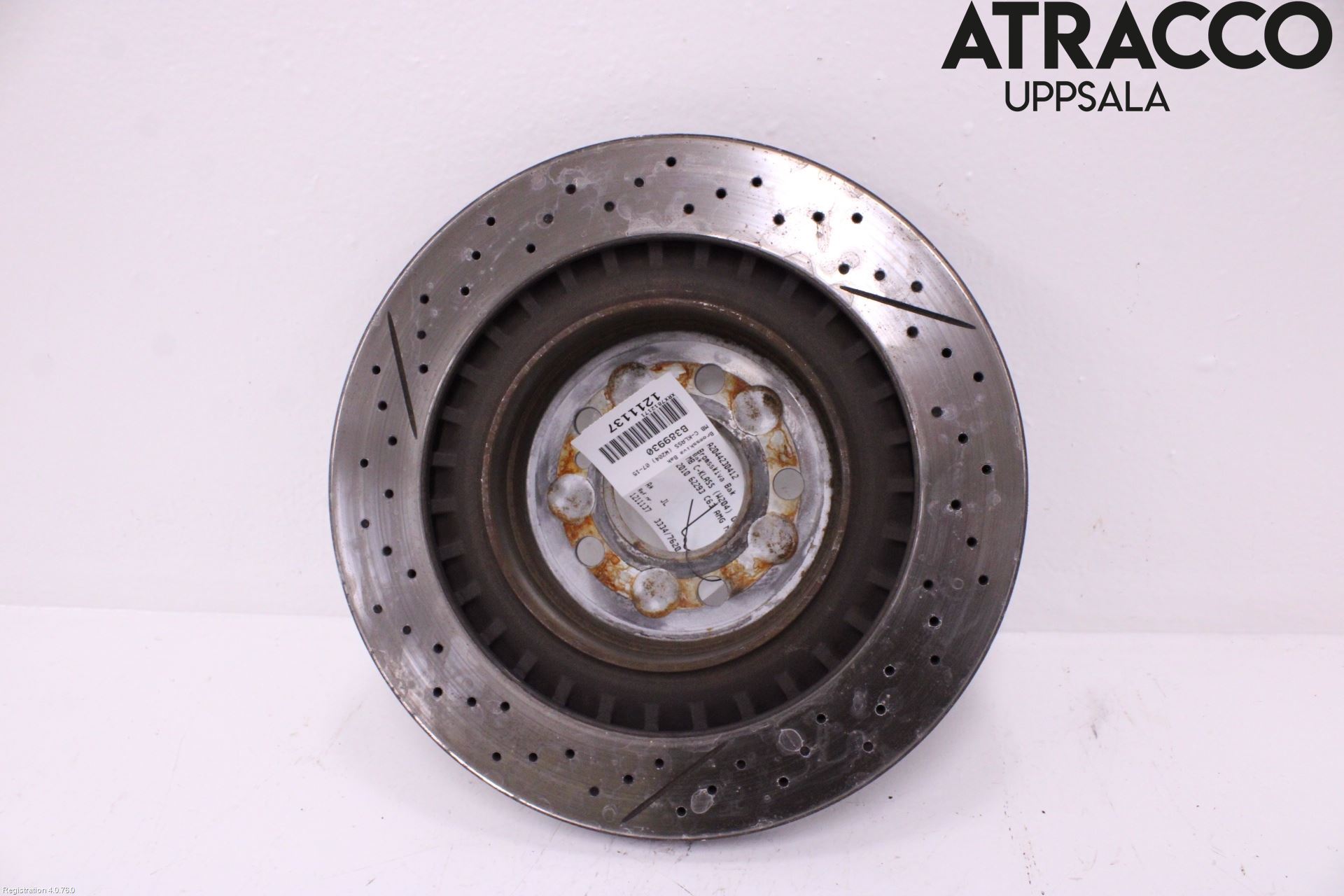 Mercedes-Benz MB C-KLASS (W204) 07-15 Bremseskive Bak