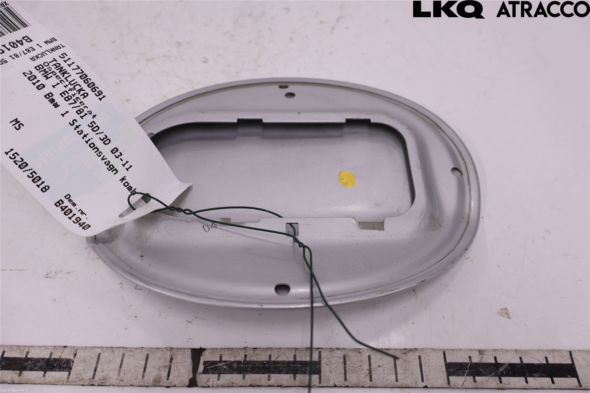 BMW 1 E87/81 5D/3D 03-11 Drivstoff Tankluke
