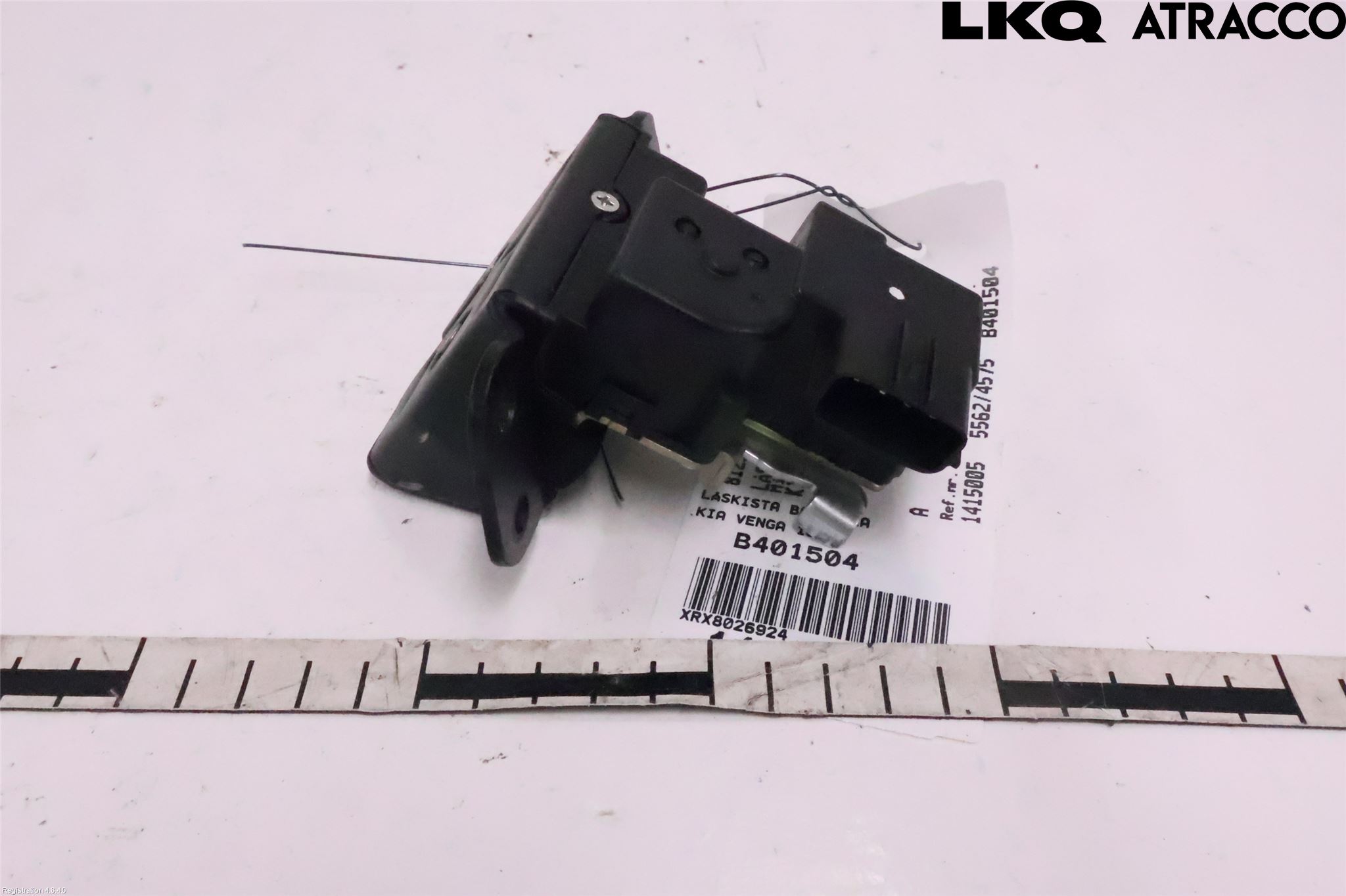 Kia VENGA 10-19 Bakluke-Lokk Låsekasse
