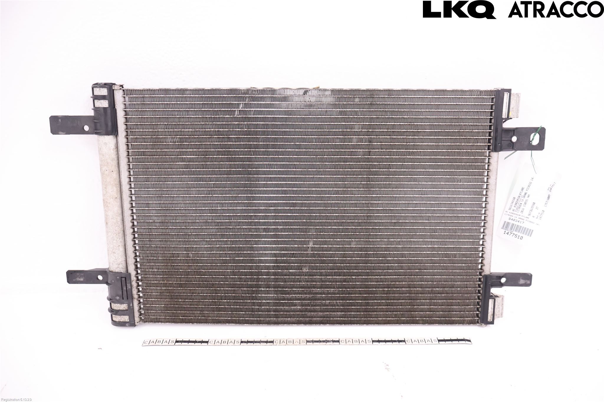 Citroen C4 GRAND PICASSO 14-18 Varme Ac Kondenser-Kjøler