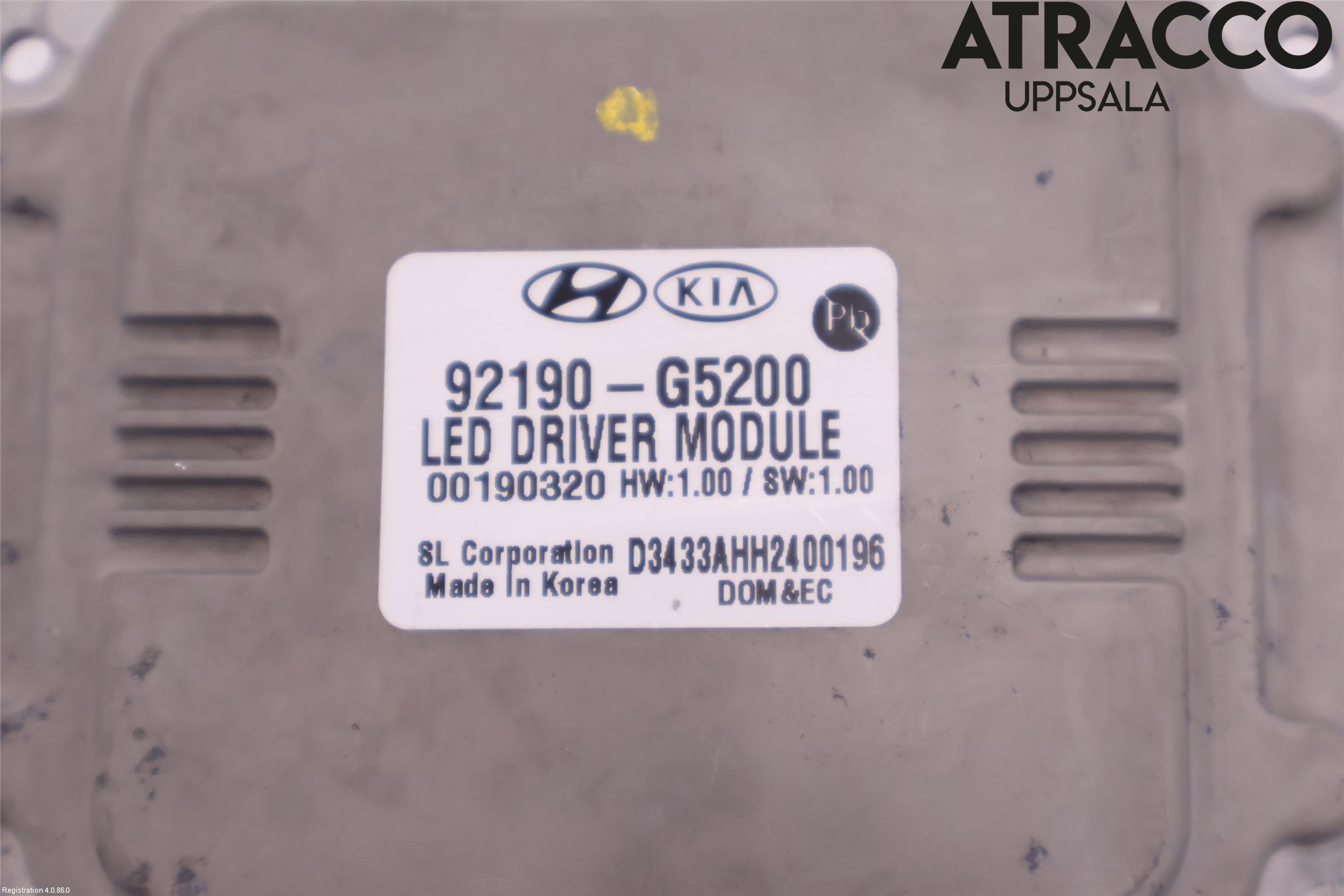 Kia NIRO (DE) 17-22 Styreenhet Xenon