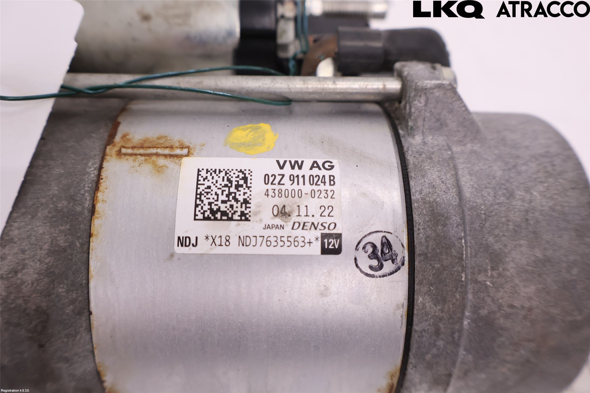 Volkswagen VW TRANSP/CARAVELLE (T6) 16-22 Startmotor Diesel