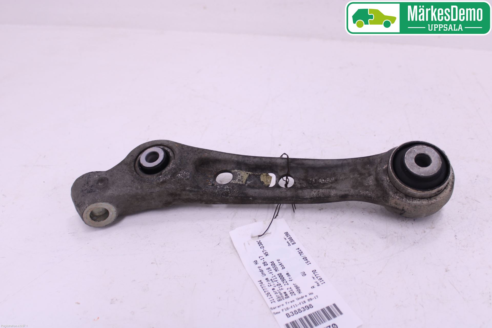 BMW 5 F10/F11/F18 09-17 Bærearm Foran Høyre Nedre