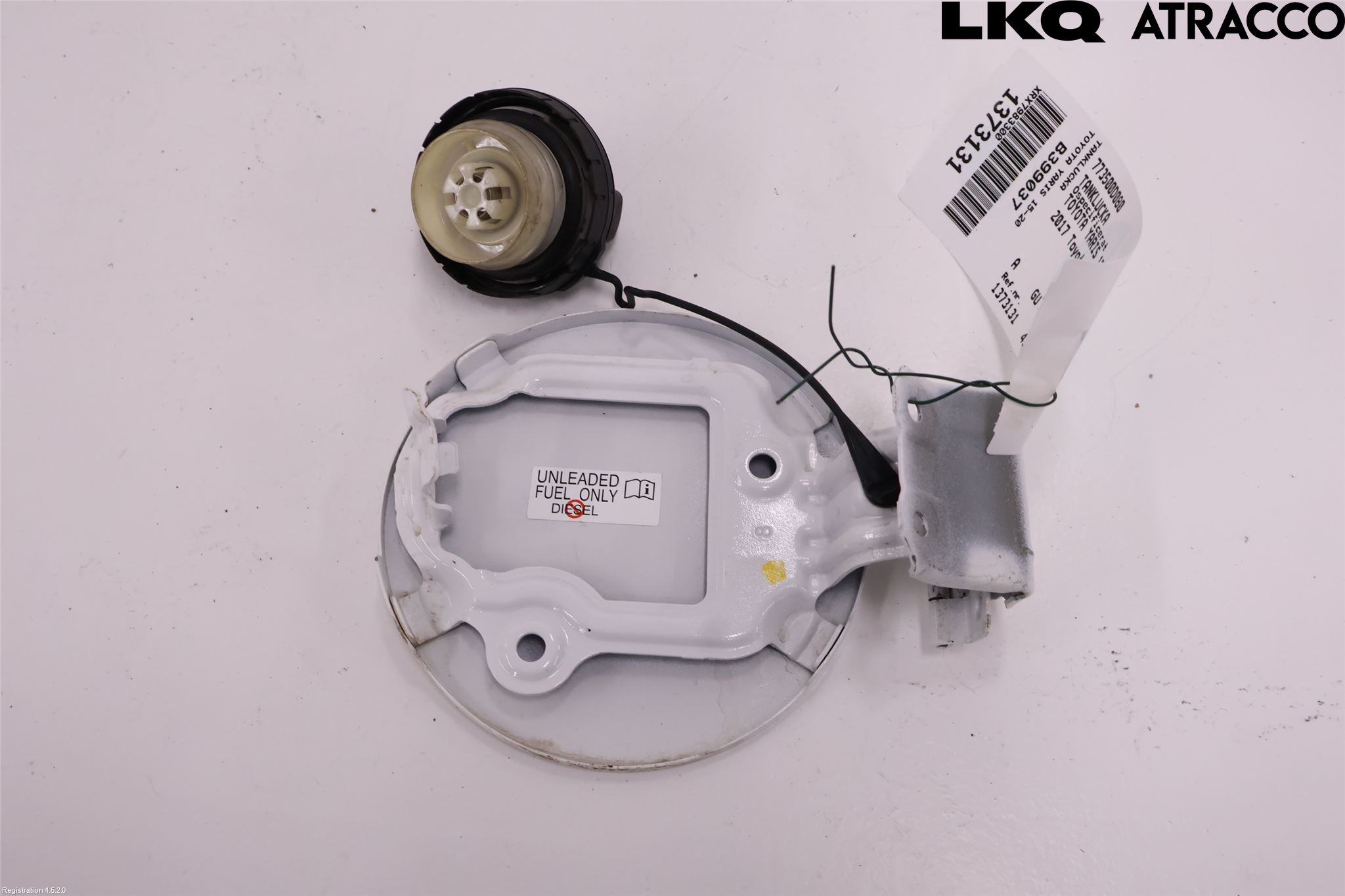 Toyota YARIS XP130 15-20 Drivstoff Tankluke