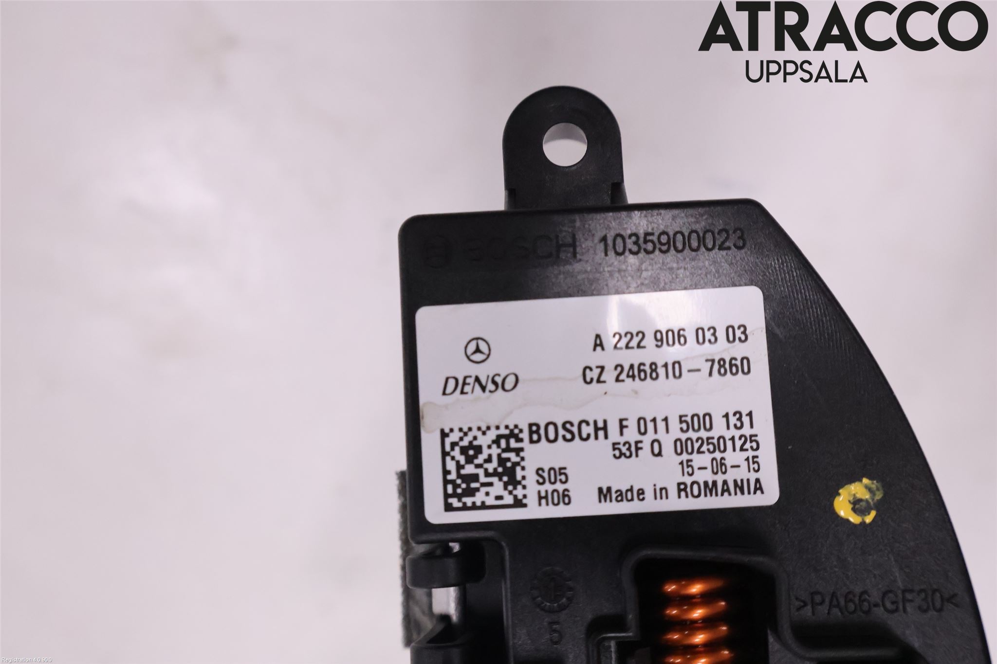 Mercedes-Benz MB A-KLASS (W176) 13-18 Varmeapparat Viftemotstand