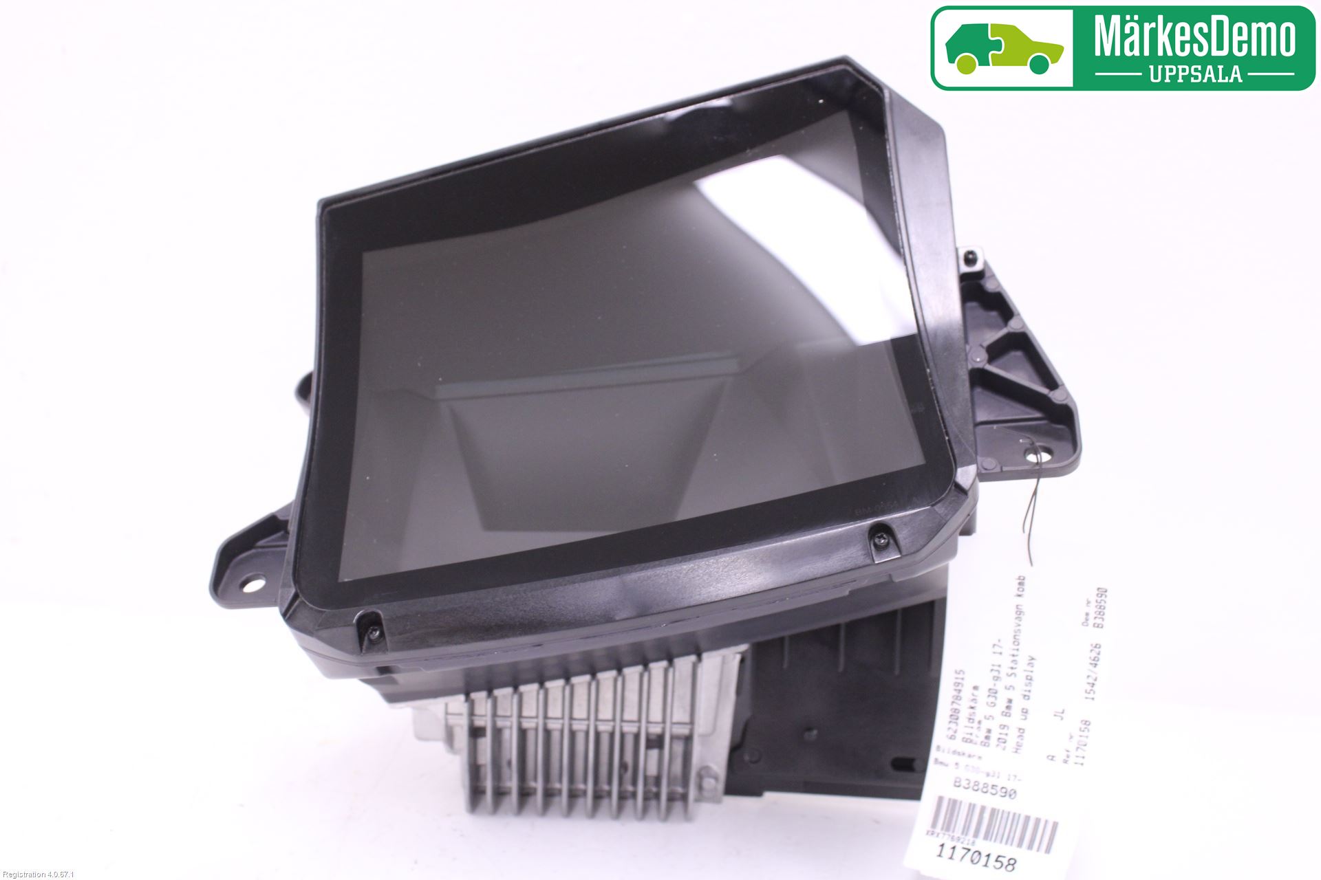 BMW 5 G30/G31/F90 17-23 Instr Skjerm Dvd-Gps-Ac-Tlf