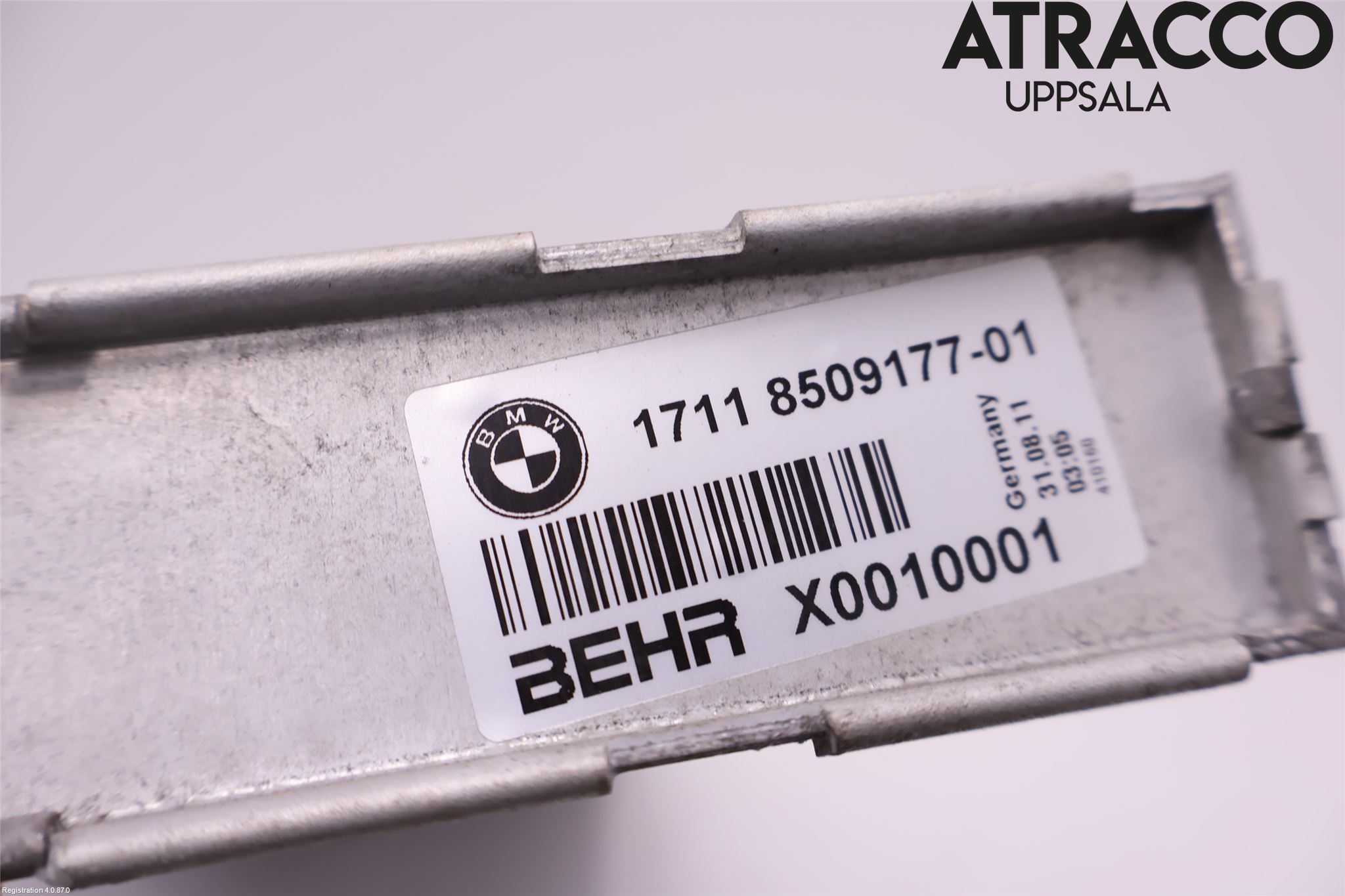 BMW 5 F10/F11/F18 09-17 Radiator Manuell