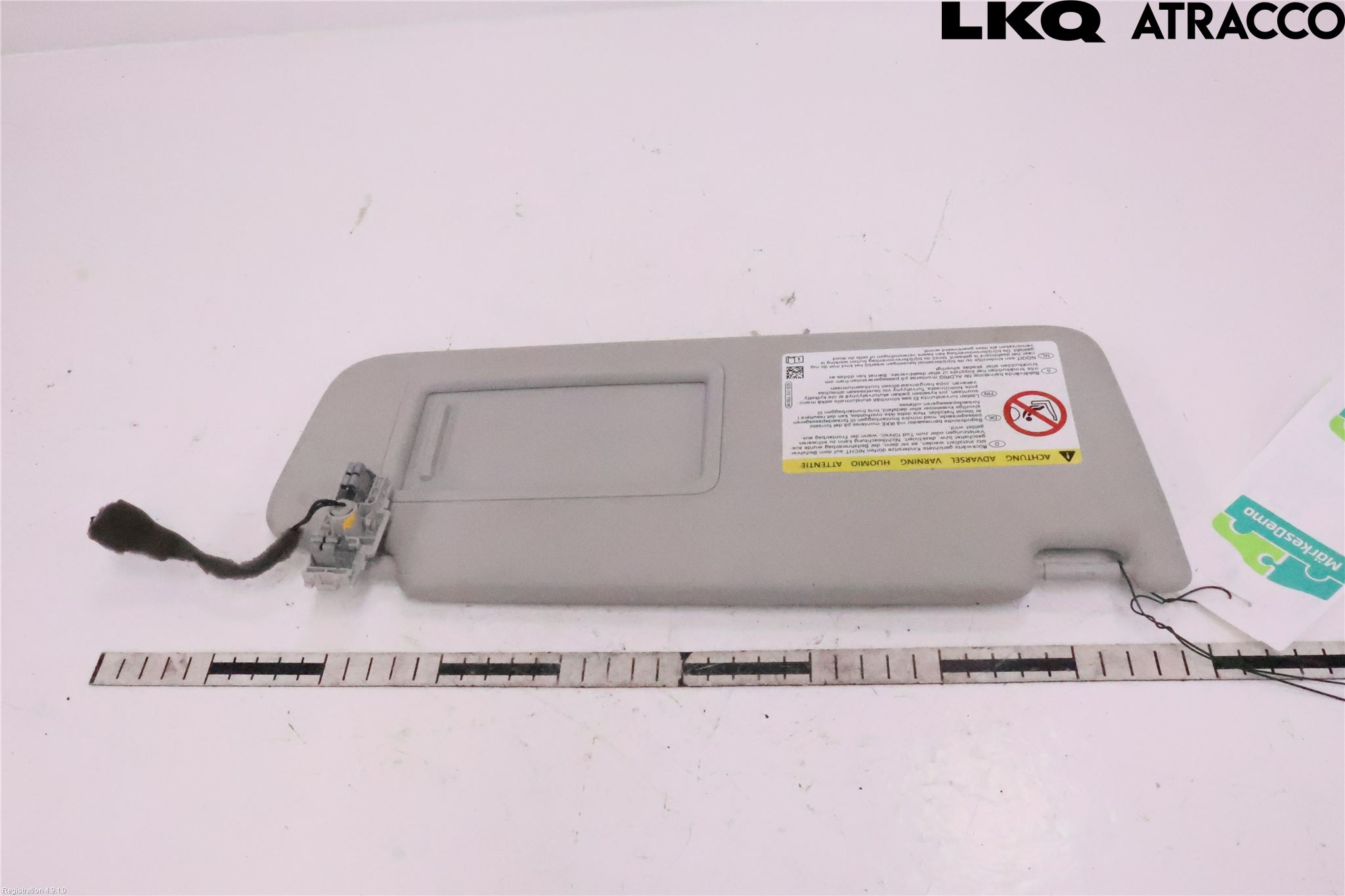 Volkswagen VW GOLF / E-GOLF VII 13-20 Innr Solskjerm