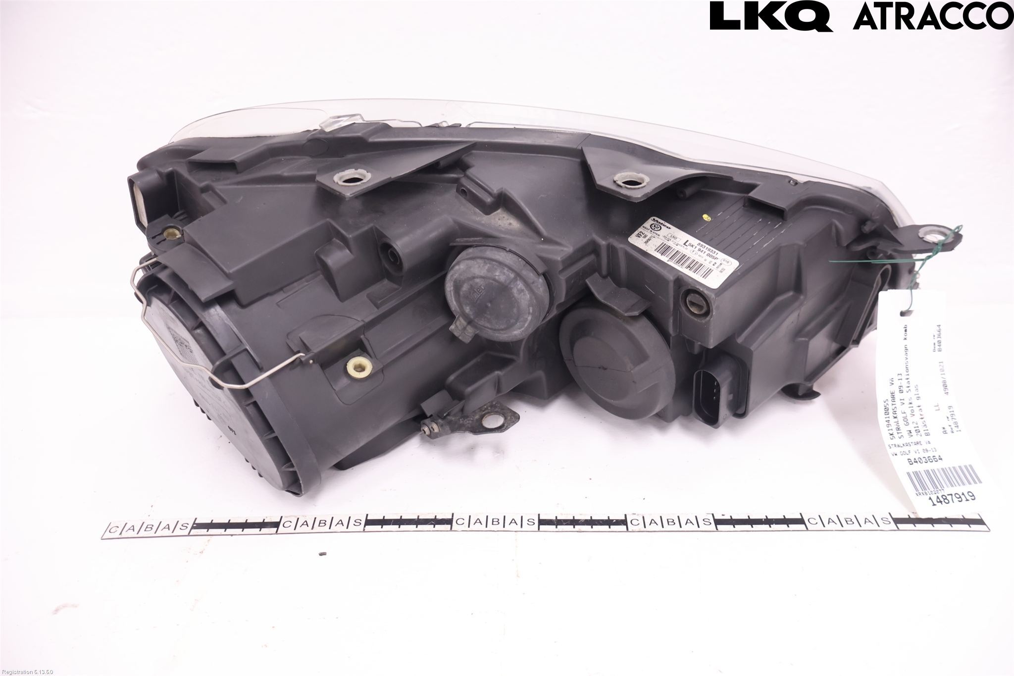 Volkswagen VW GOLF VI 09-13 Frontlykt Venstre