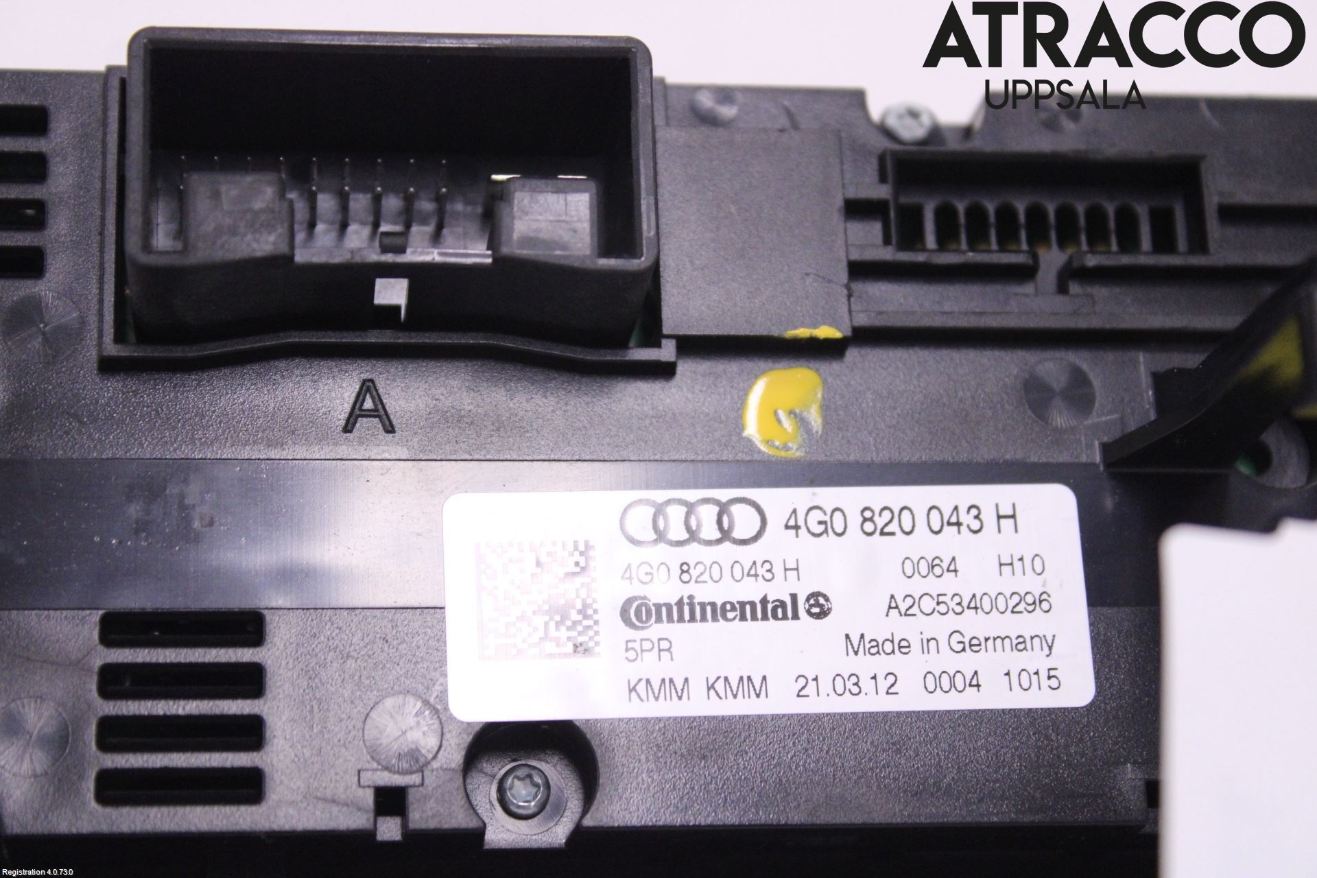 Audi A6/S6 4G 11-18 Varme Ac Betjening-Display