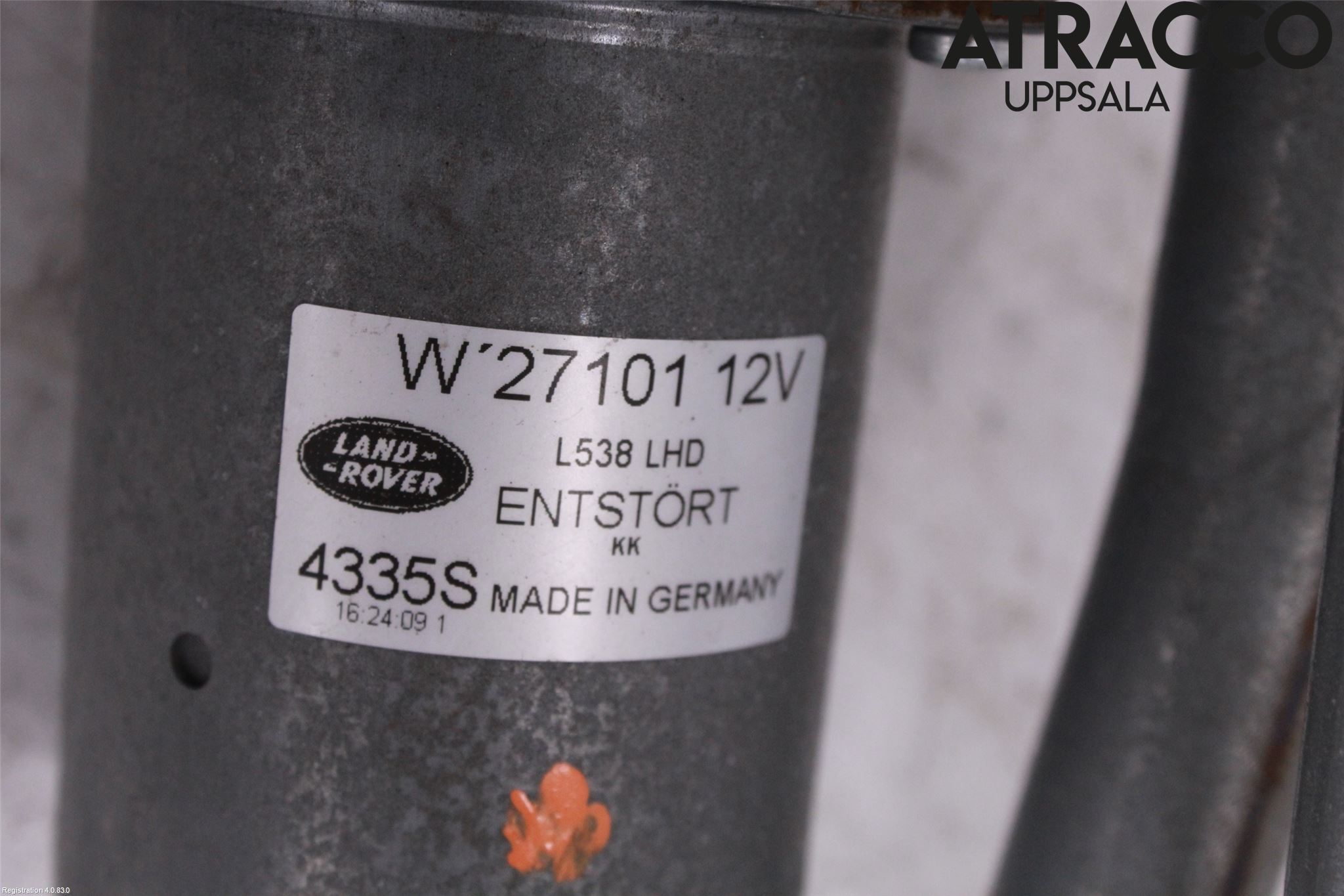 Landrover LAND ROVER RANGE ROVER EVOQUE (L538) 11-18 Viskermotor Frontrute