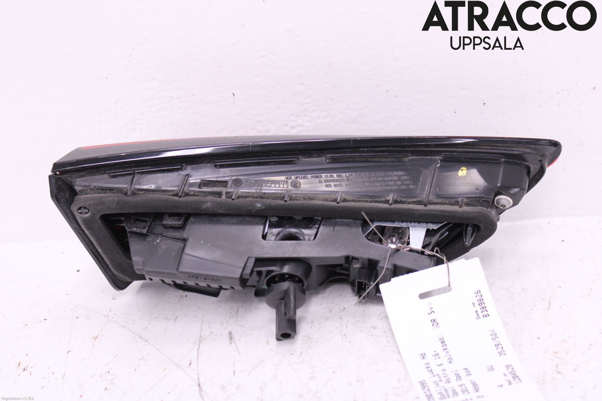 Opel ASTRA K 16-22 Baklykt Høyre  På Luke(Indre)