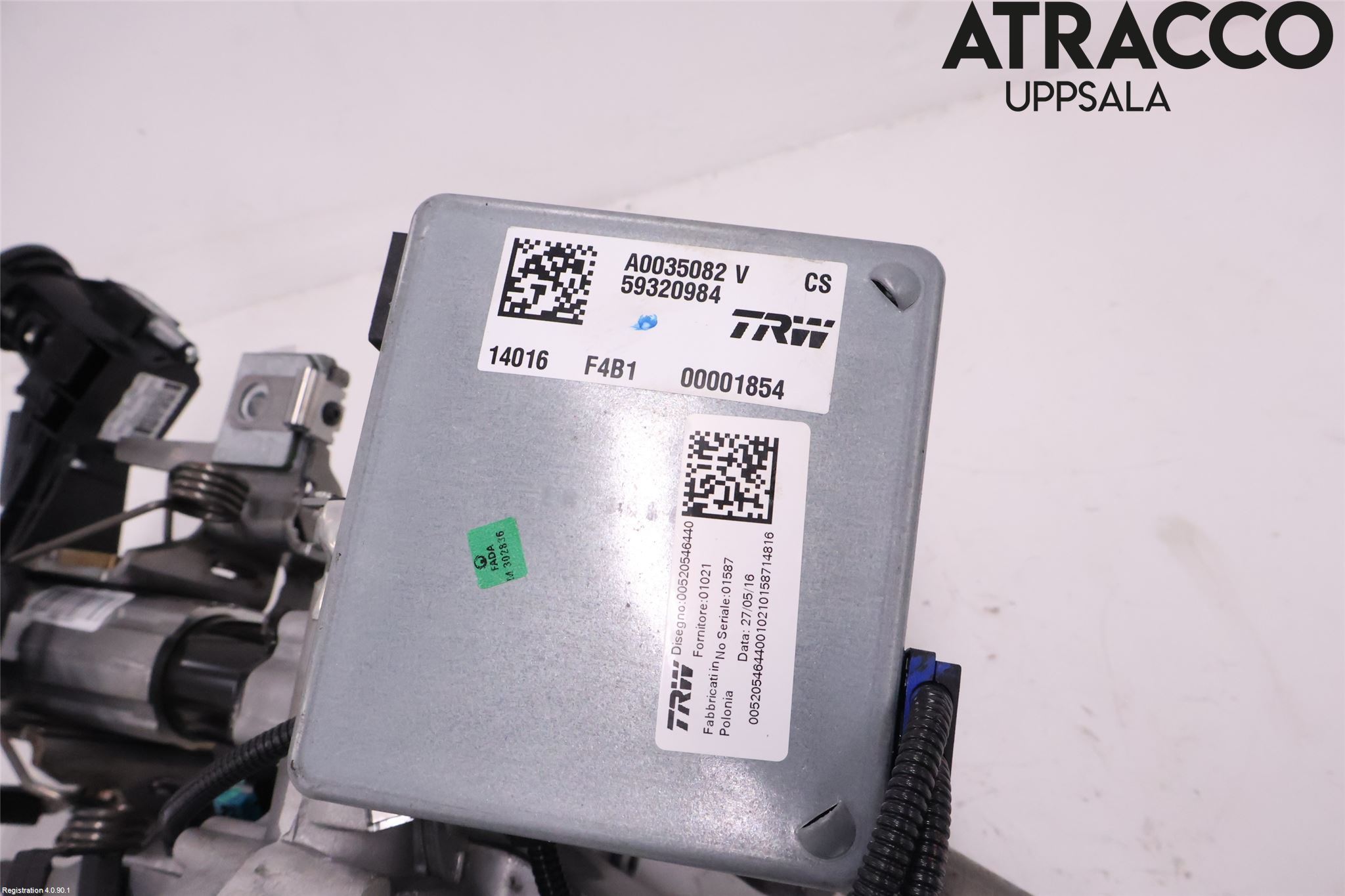 Fiat 500X 15- Rattakselaggregat Innebygd Servo