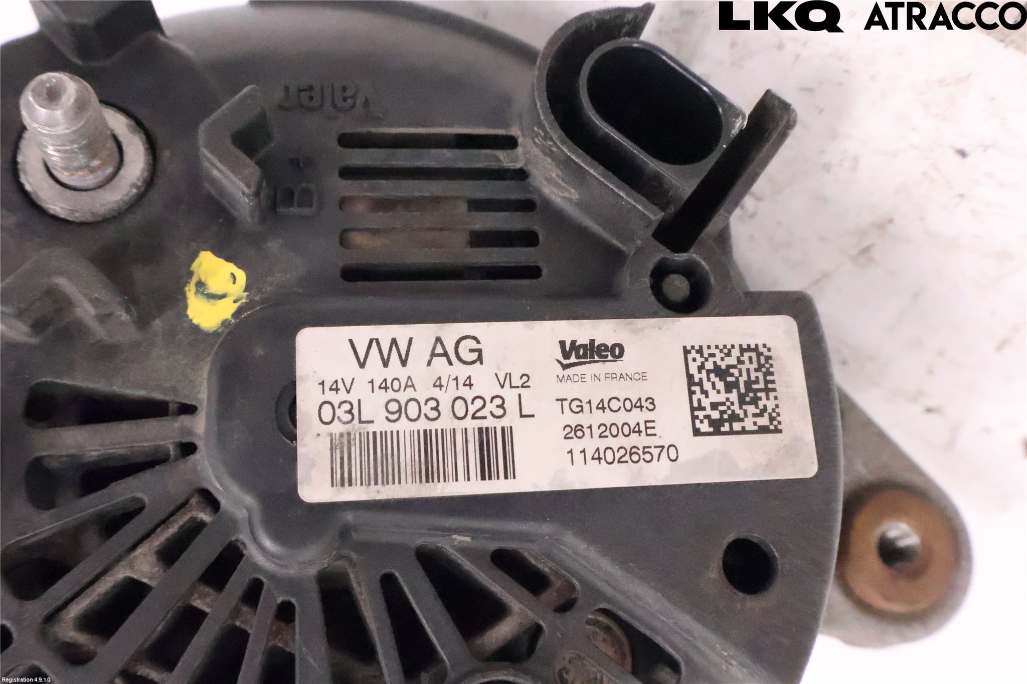 Volkswagen VW GOLF / E-GOLF VII 13-20 Dynamo