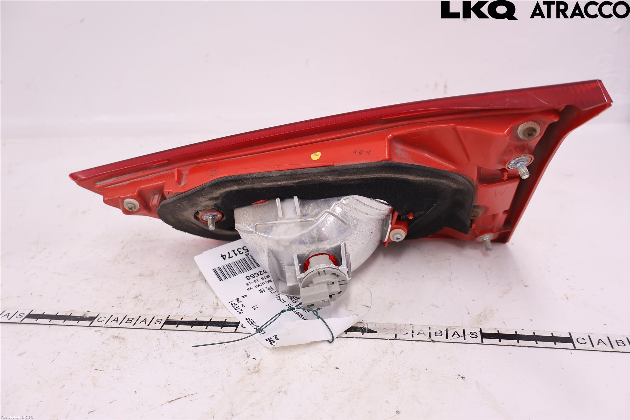 Toyota AURIS 13-19 Baklykt Venstre  På Luke(Indre