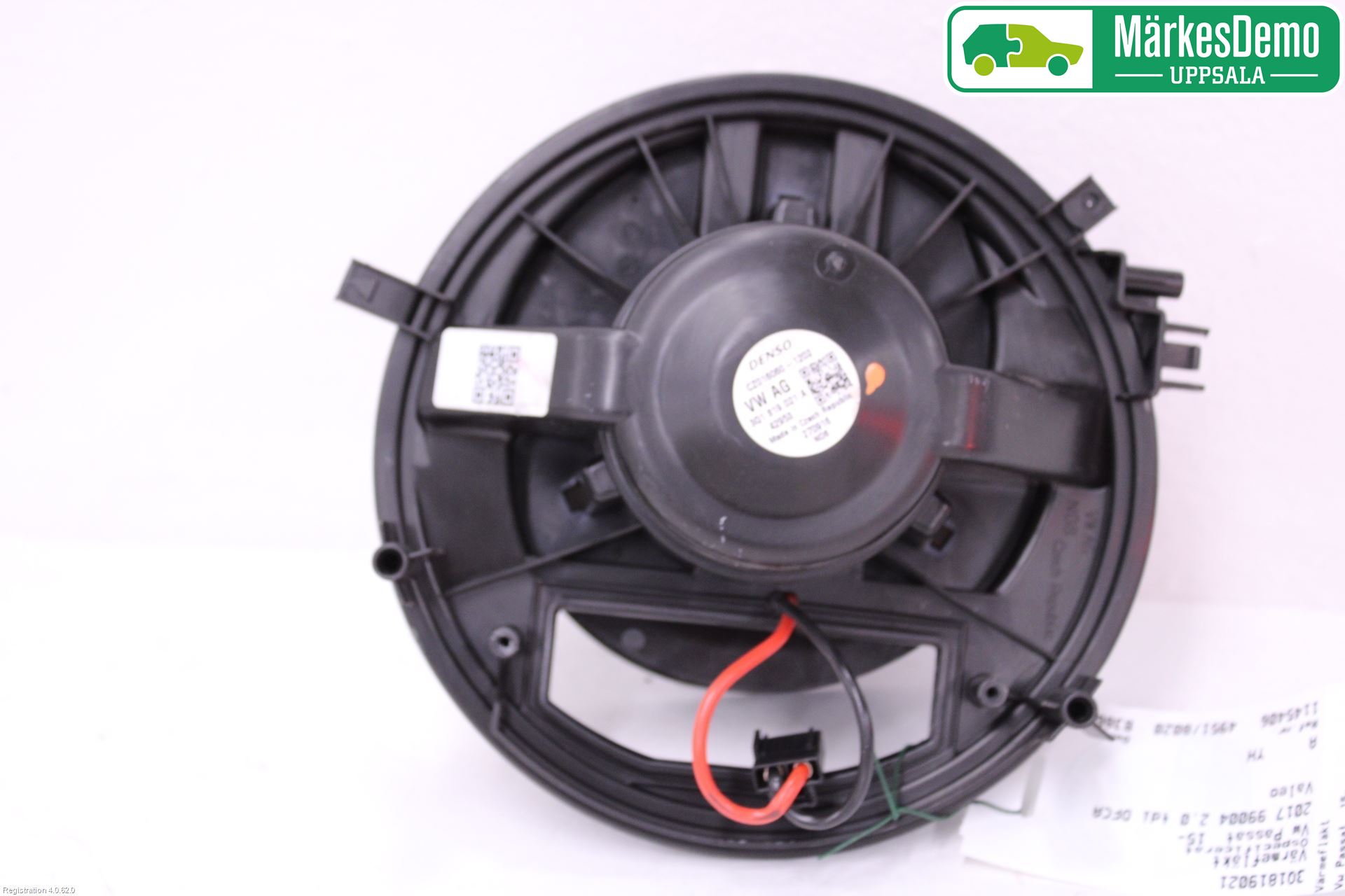 Volkswagen VW PASSAT 15-19 Varmeapparat Viftemotor