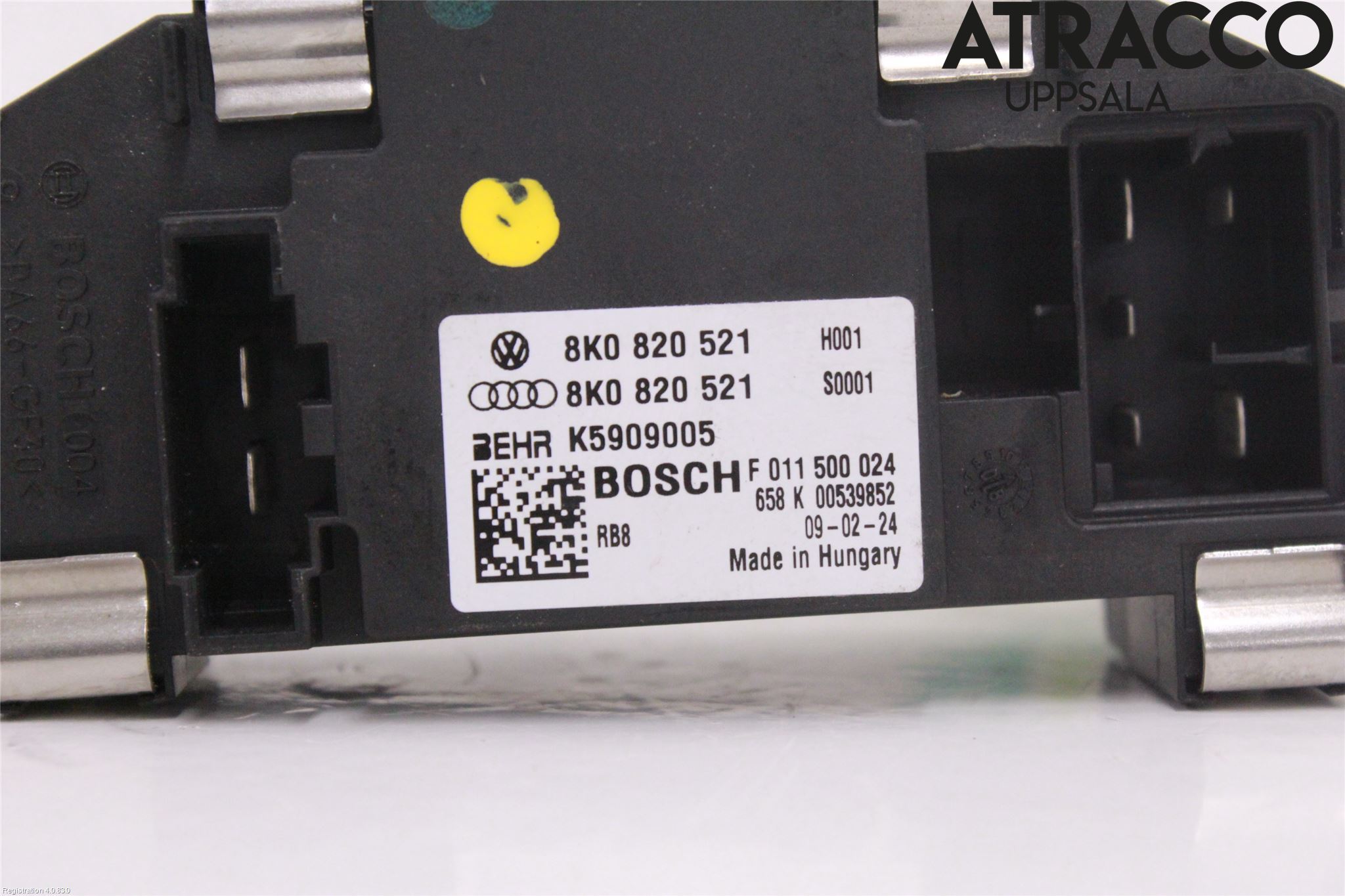 Audi A4/S4 08-11 Varmeapparat Viftemotstand