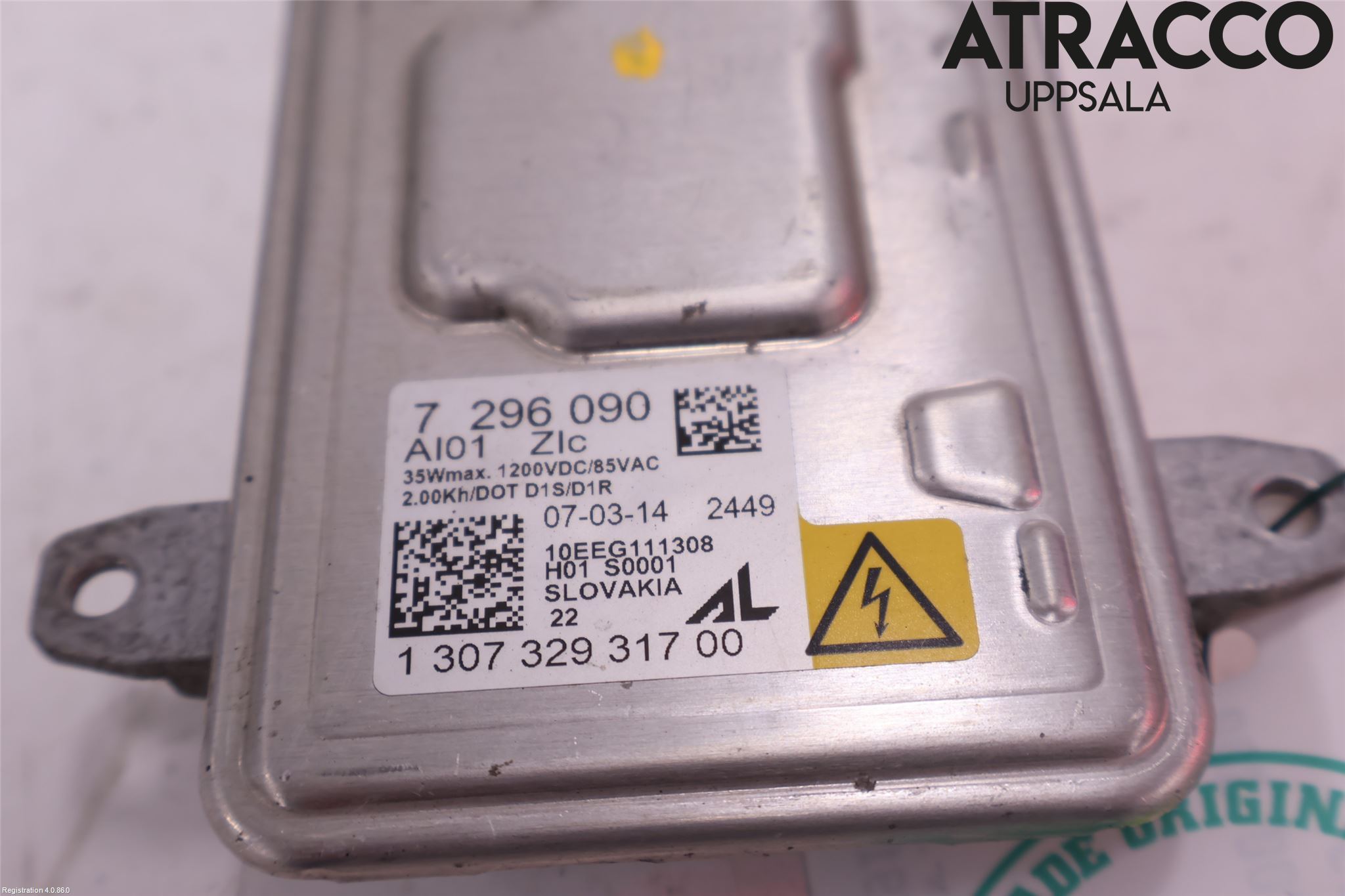 BMW 3 F30/F31/F80 12-19 Styreenhet Xenon