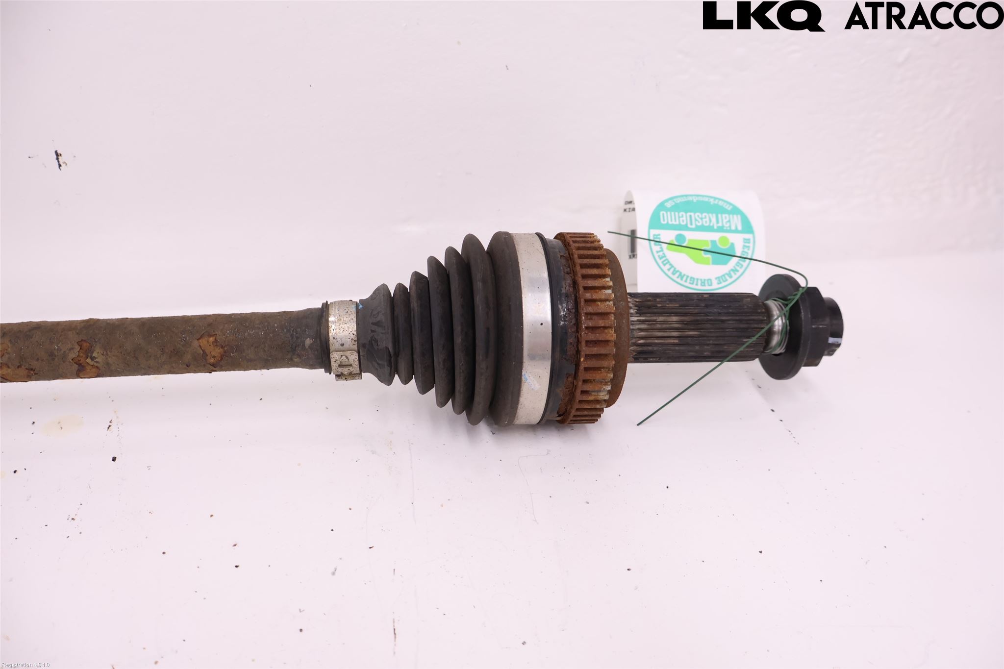 Kia SPORTAGE (SL) 11-15 Drivaksel Bak Kompl Høyre