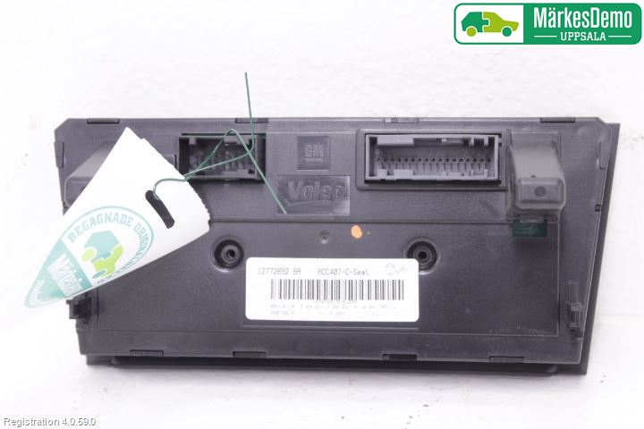 Saab 9-3 VER2/VER3 08-15 Varme Ac Betjening-Display