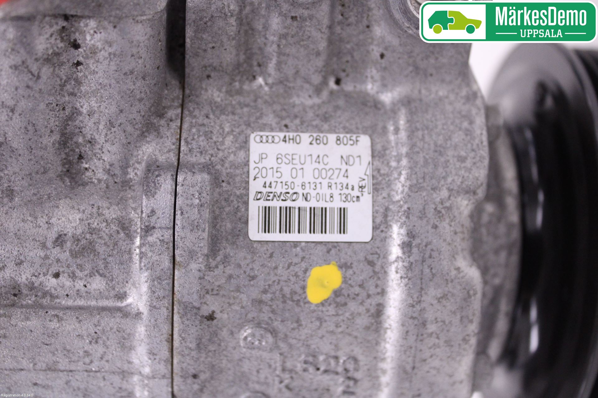 Volkswagen VW TOUAREG 7P 11-18 Varme Ac Kompressor