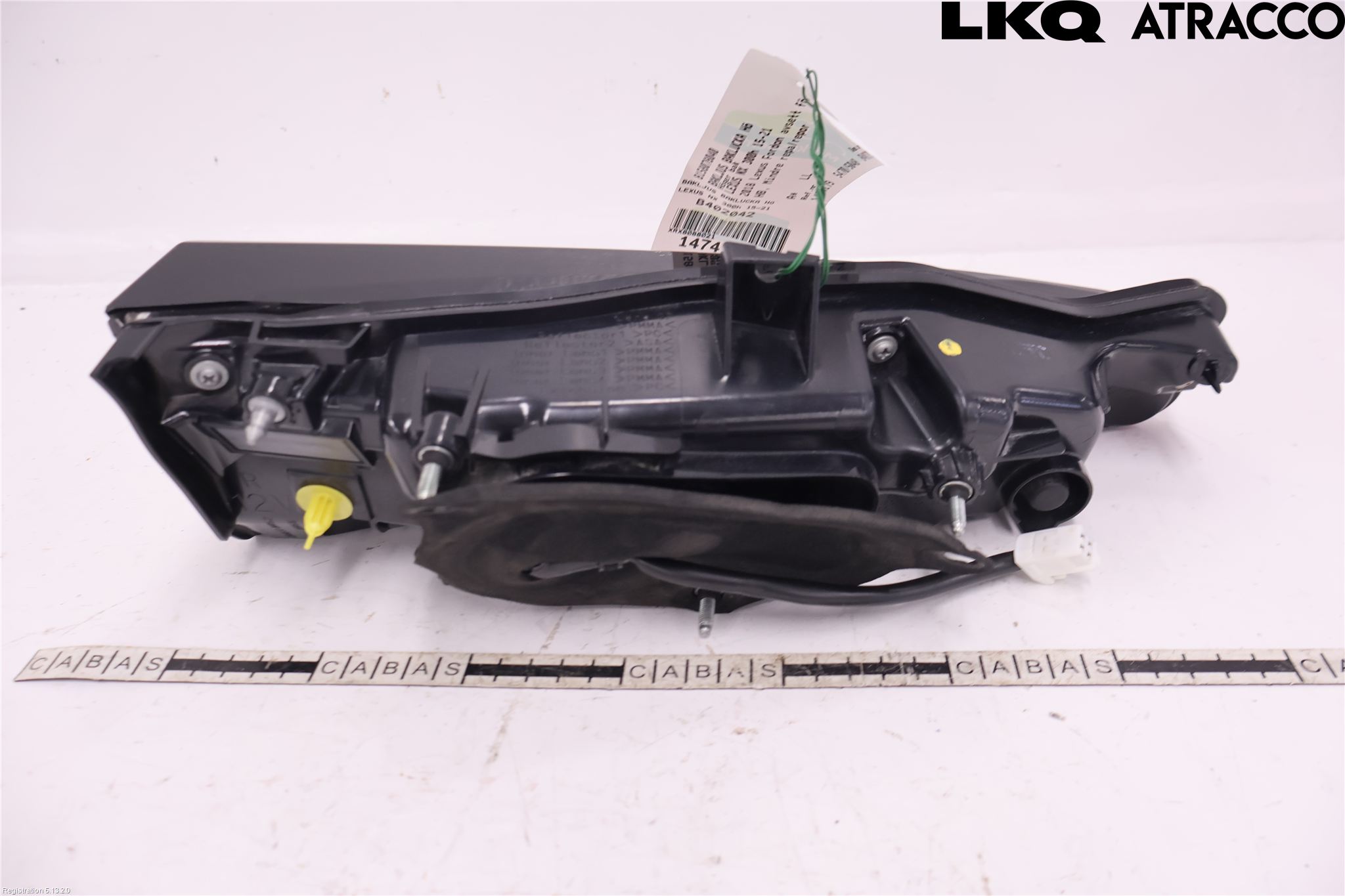 Lexus NX 300h 15-21 Baklykt Høyre  På Luke(Indre)