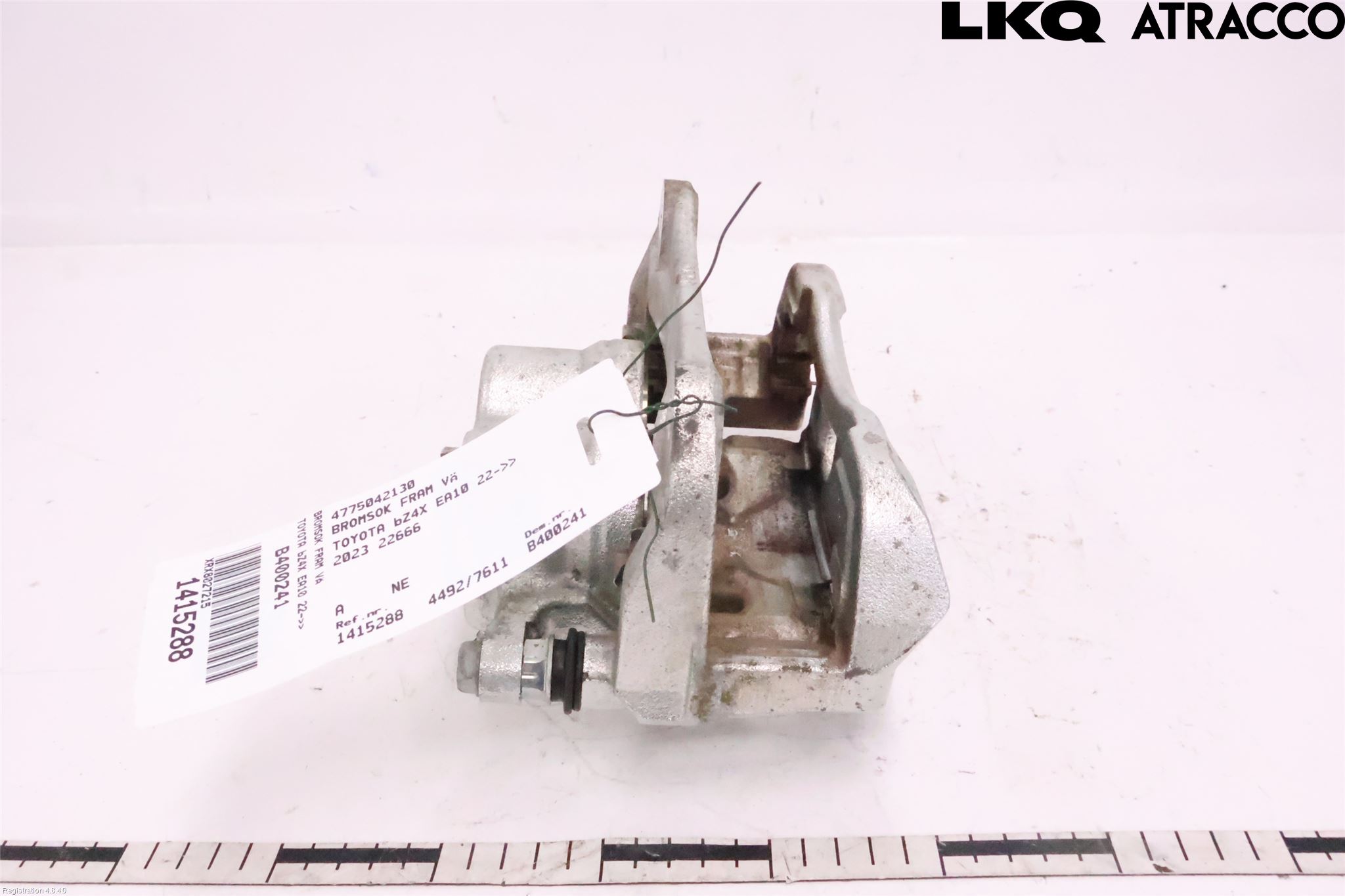 Toyota bZ4X EA10 22- Bremsecaliper Foran Venstre