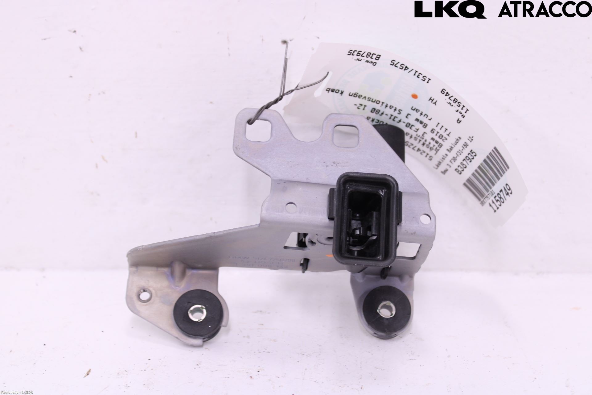 BMW 3 F30/F31/F80 12-19 Bakluke-Lokk Låsekasse