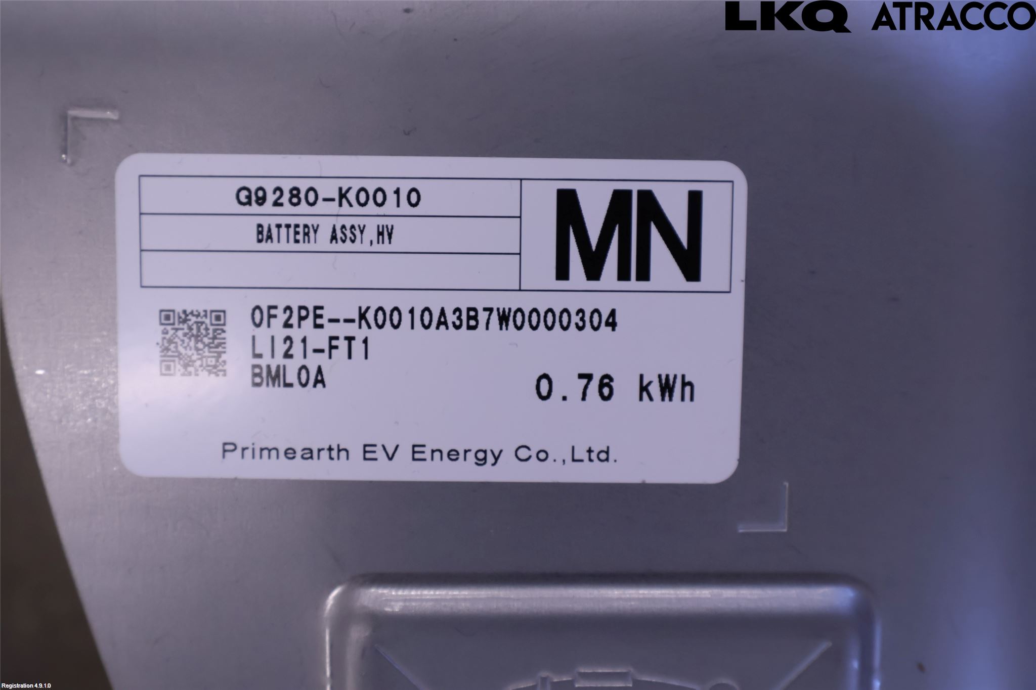 Toyota YARIS XP21 20- Hybrid Batteri