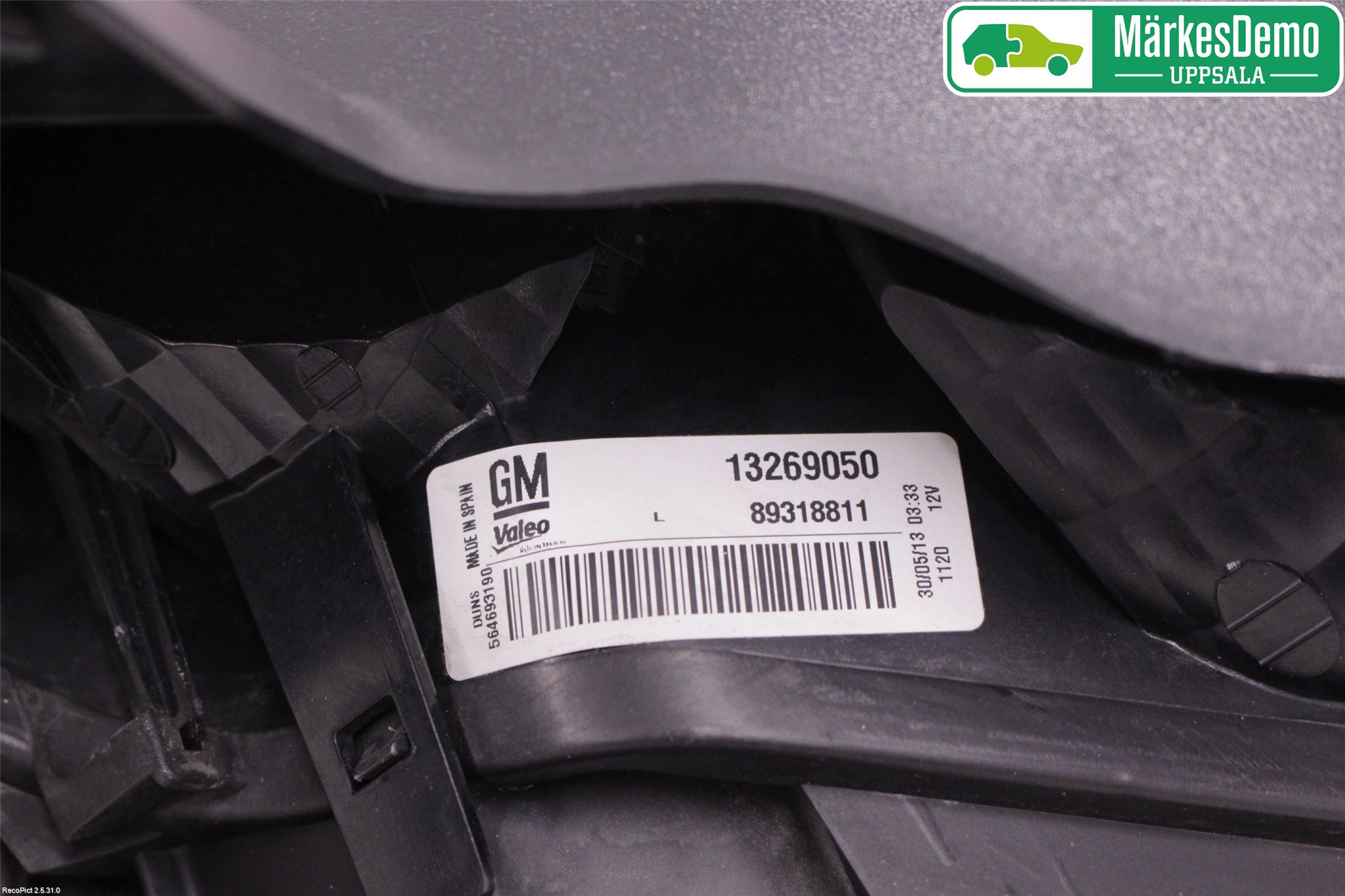 Opel CORSA D 07-14 Baklykt Venstre