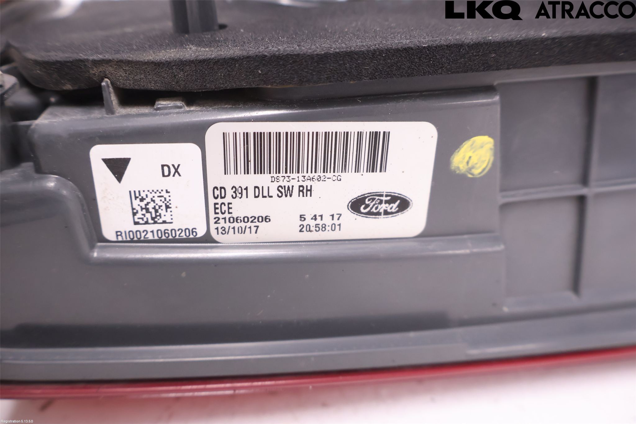 Ford MONDEO 15-22 Baklykt Høyre  På Luke(Indre)