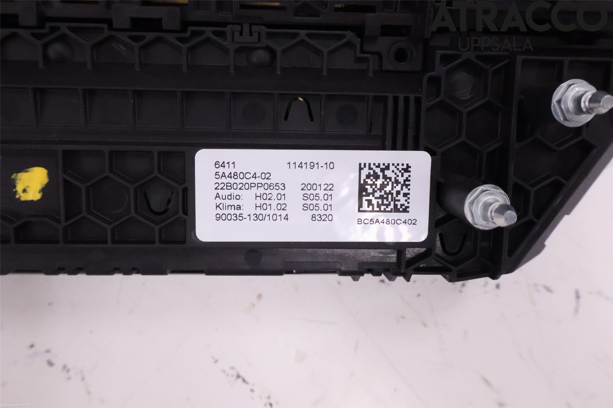 BMW 5 G30/G31/F90 17-23 Varme Ac Betjening-Display
