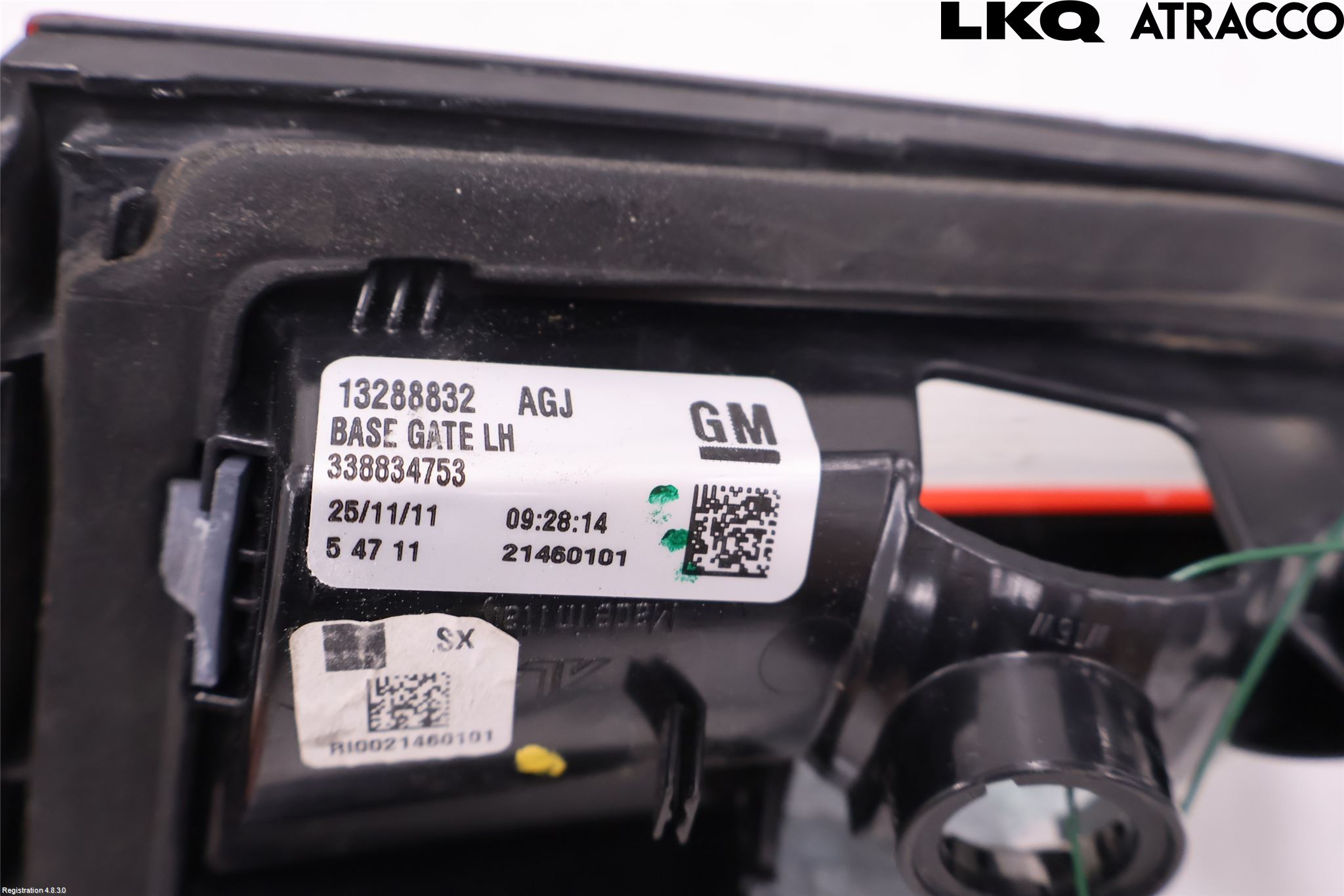 Opel ZAFIRA C 12-19 Baklykt Venstre  På Luke(Indre