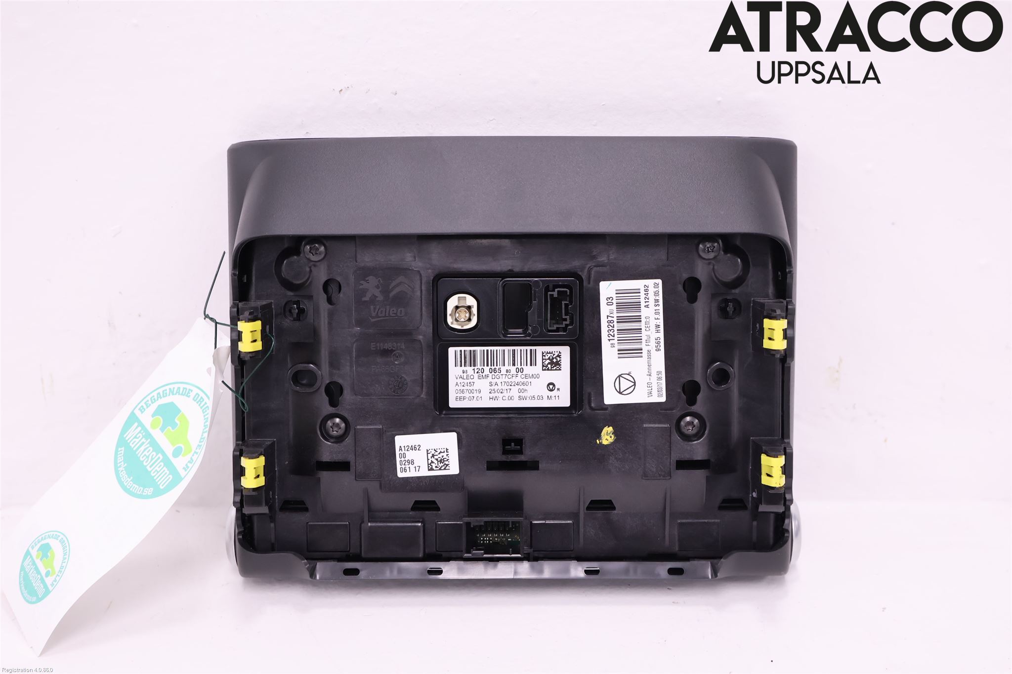 Citroen C3 AIRCROSS 18-23 Instr Skjerm Dvd-Gps-Ac-Tlf