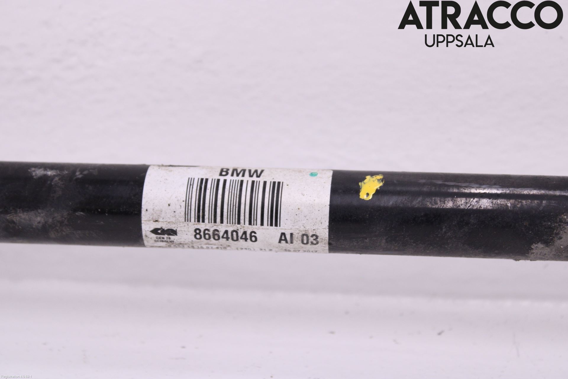 BMW 5 G30/G31/F90 17-23 Drivaksel Bak Kompl Høyre