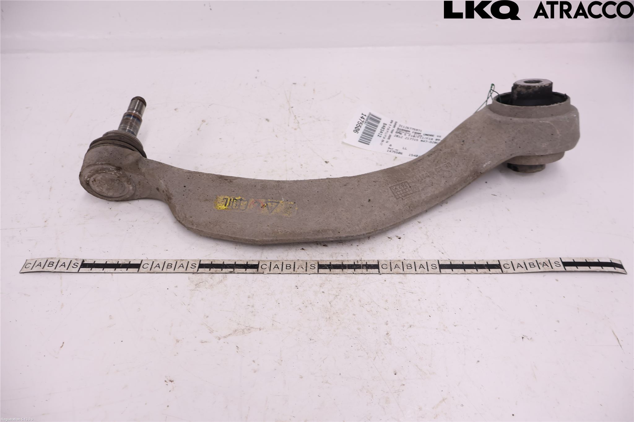 BMW 5 F10/F11/F18 09-17 Bærearm Foran Venstre Nedre