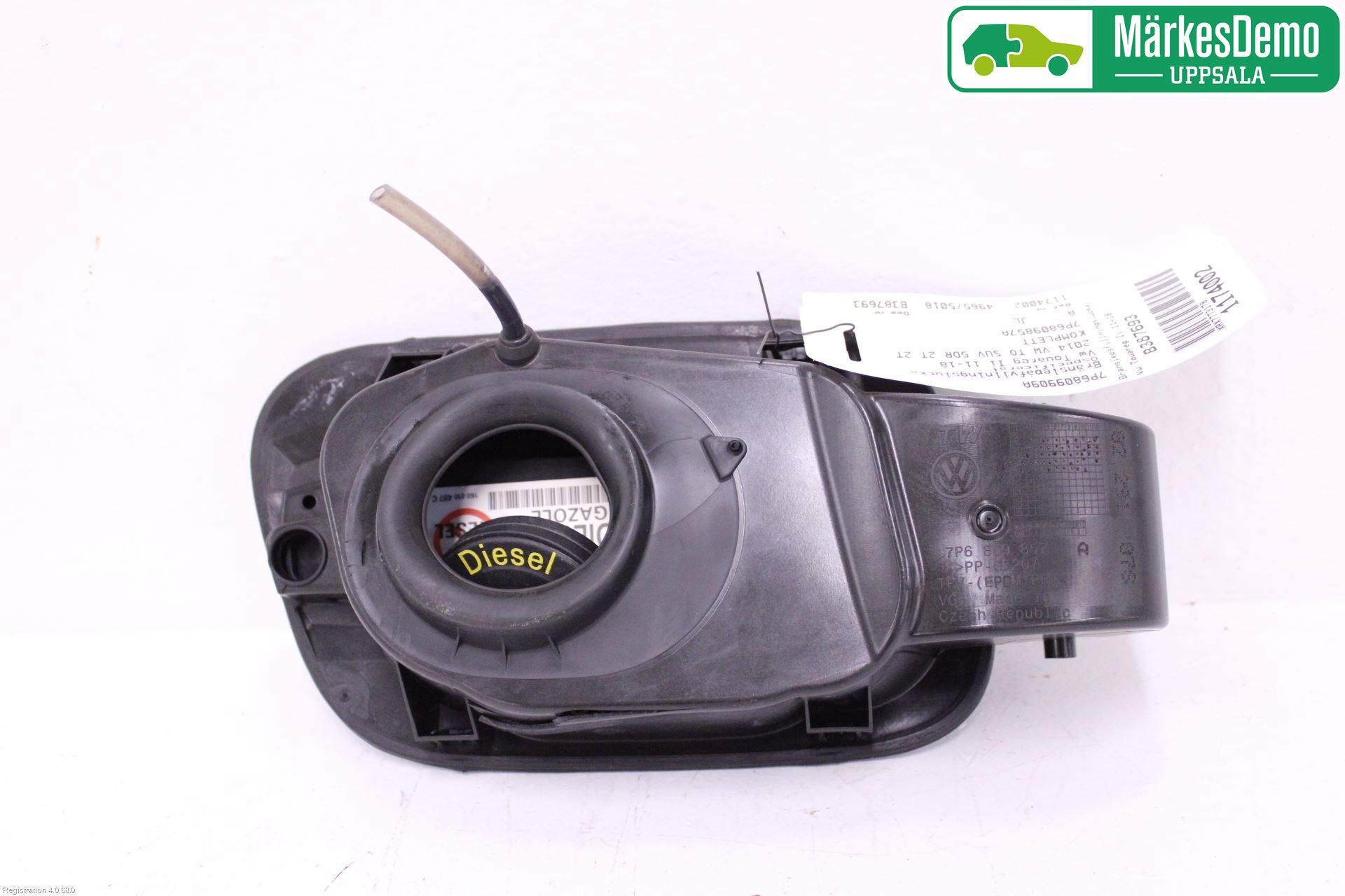 Volkswagen VW TOUAREG 7P 11-18 Drivstoff Tankluke