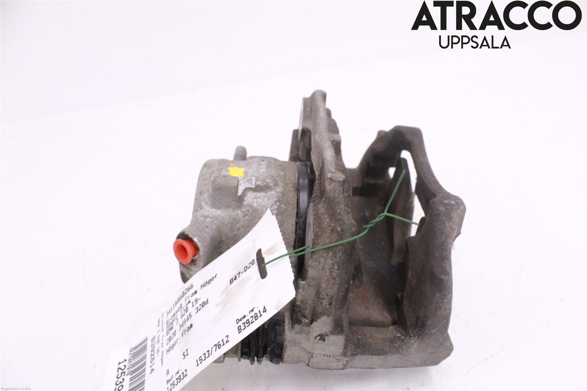 BMW 3 G20/G21/G80/G81 19- Bremsecaliper Foran Høyre