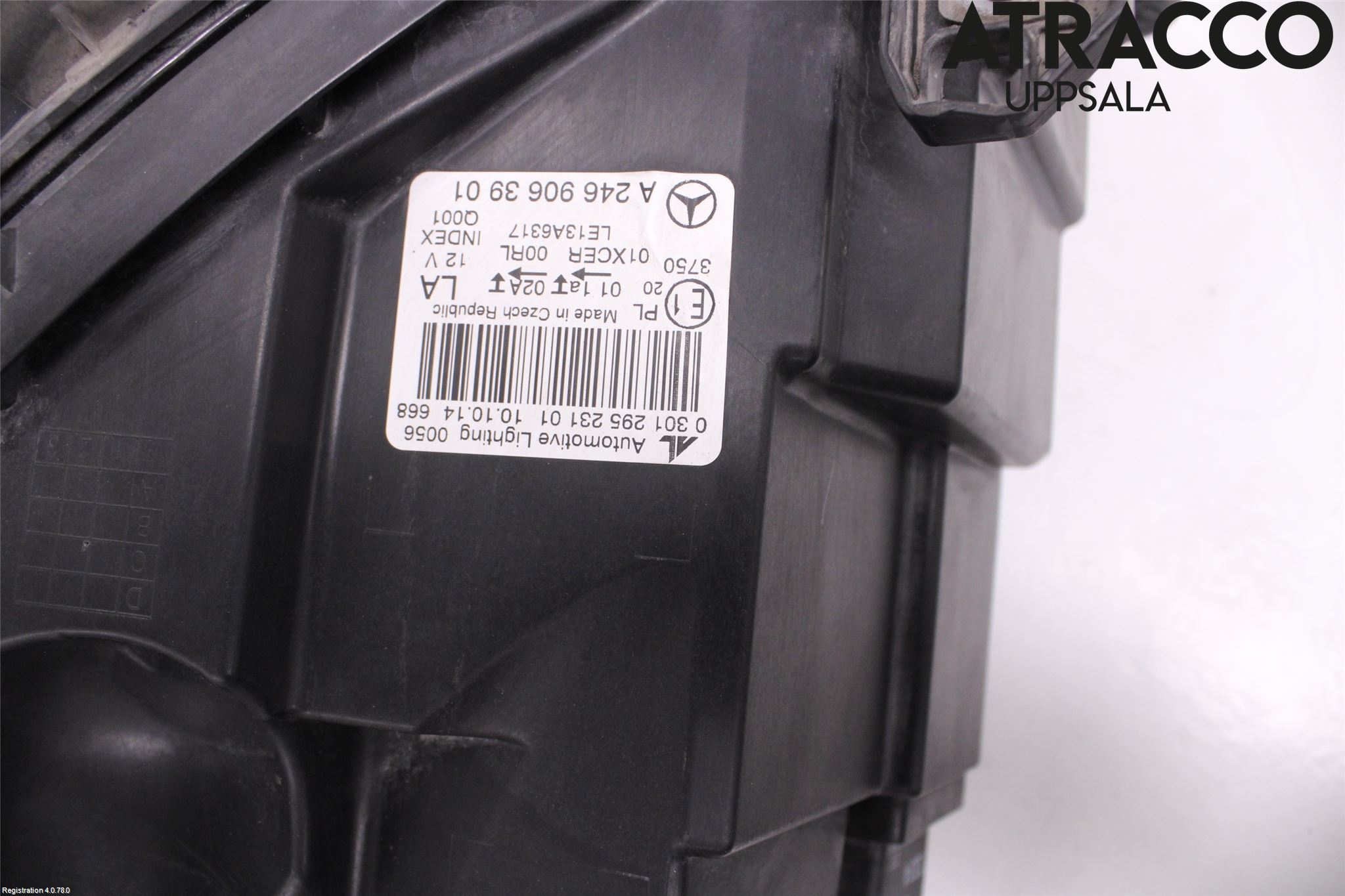 Mercedes-Benz MB B-KLASS (W246/W242) 12-19 Frontlykt Venstre